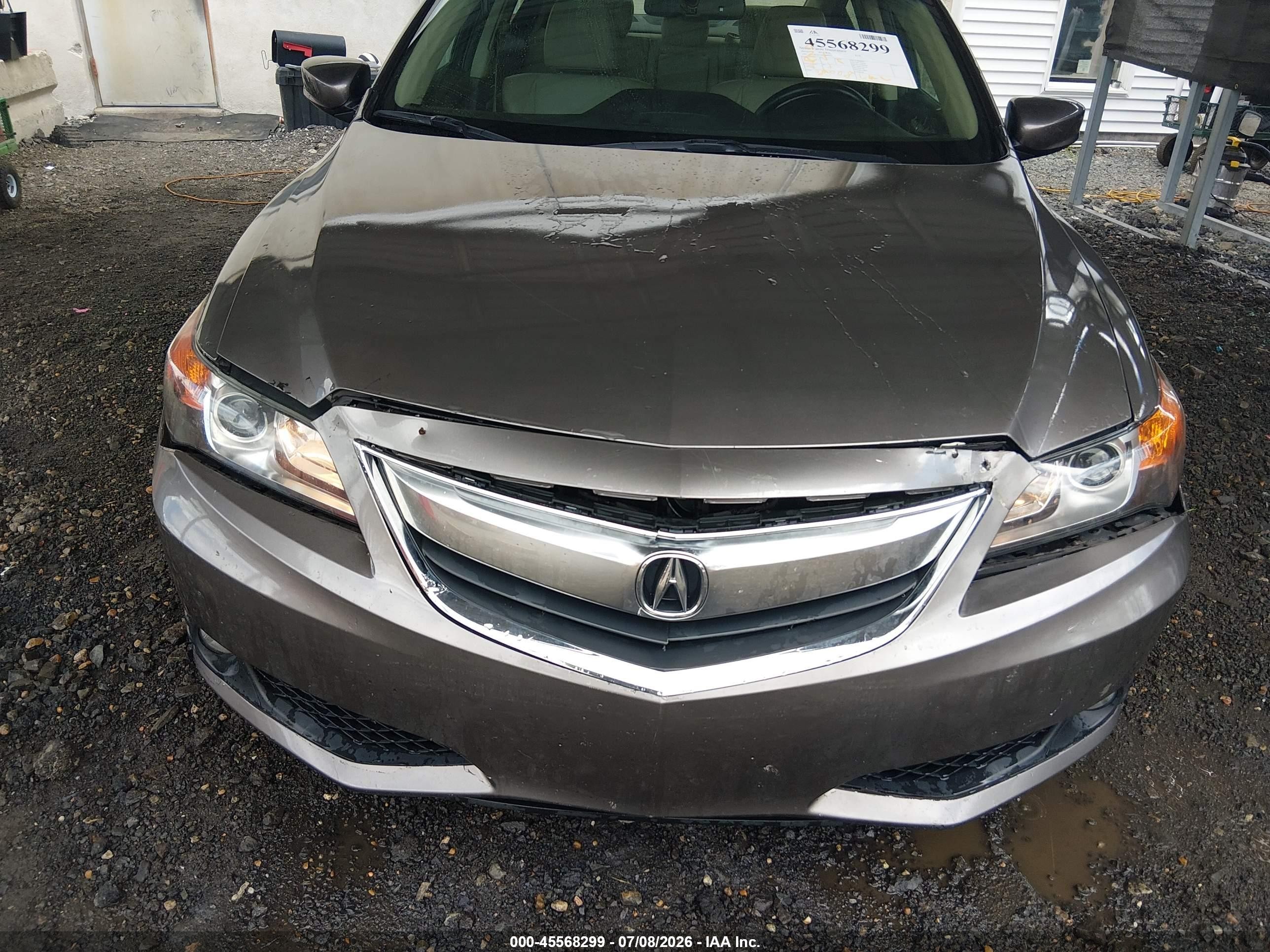2014 Acura Ilx 2.0l Gray vin: 19VDE1F53EE009018
