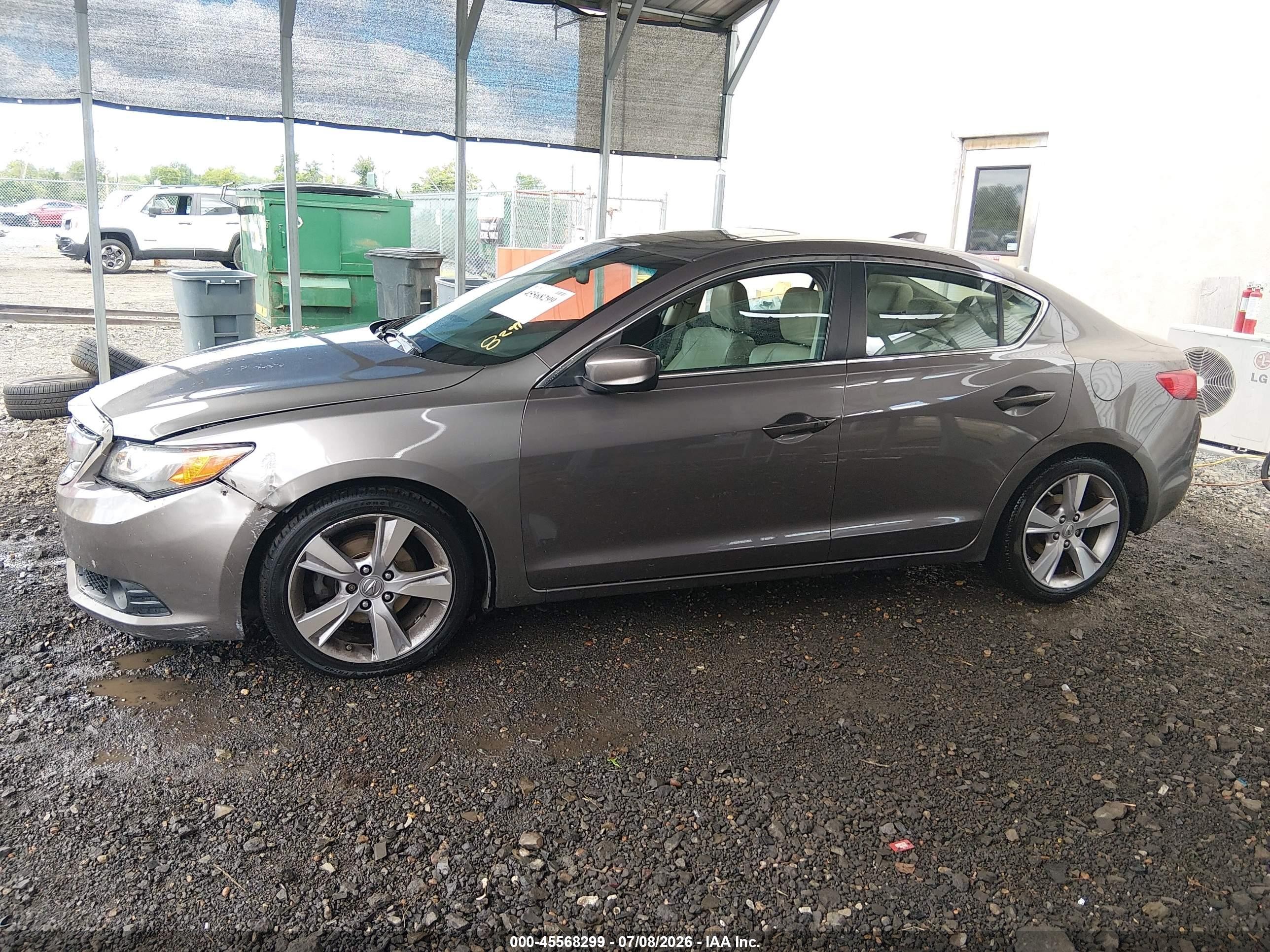 2014 Acura Ilx 2.0l Gray vin: 19VDE1F53EE009018