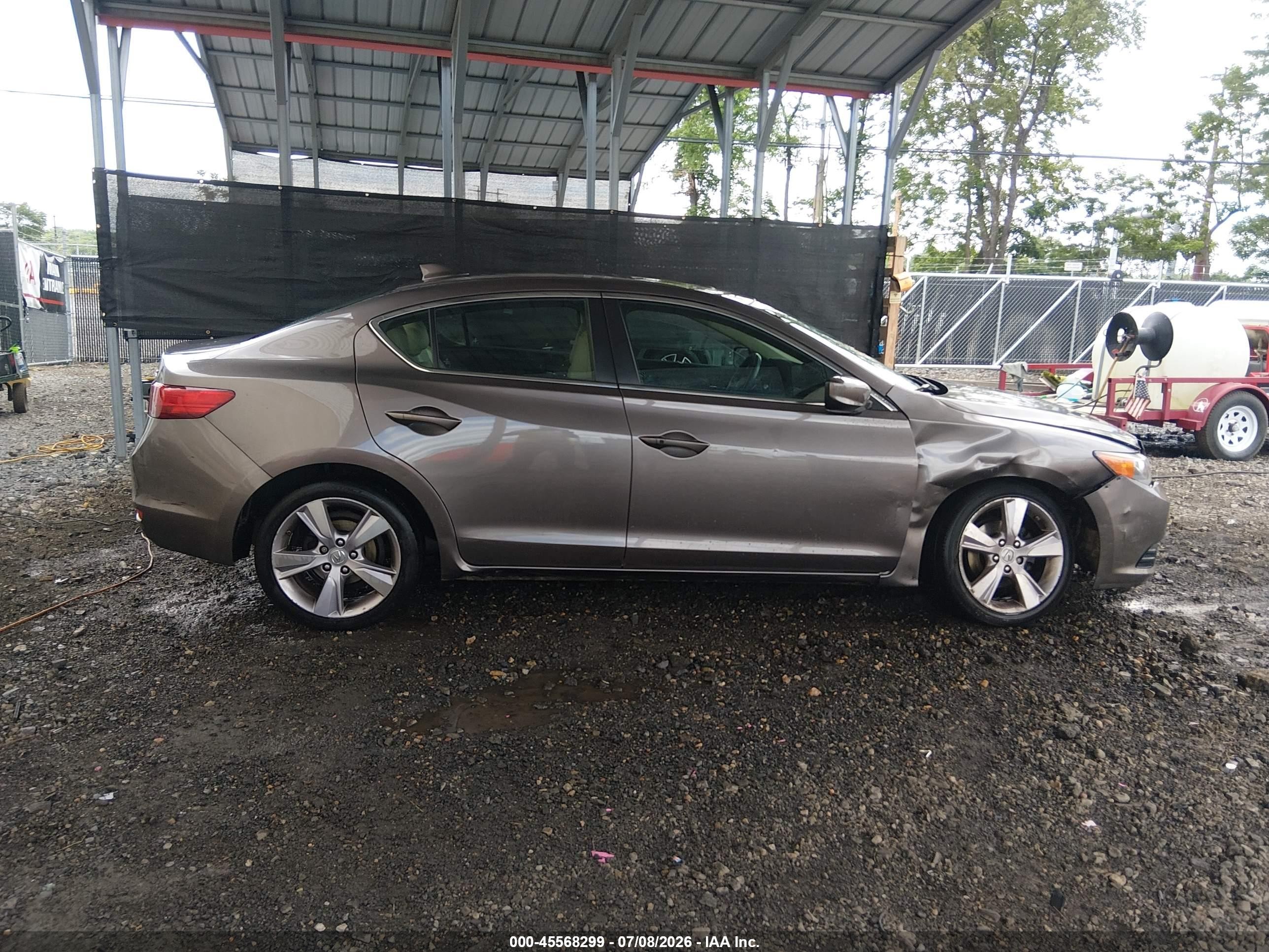 2014 Acura Ilx 2.0l Gray vin: 19VDE1F53EE009018
