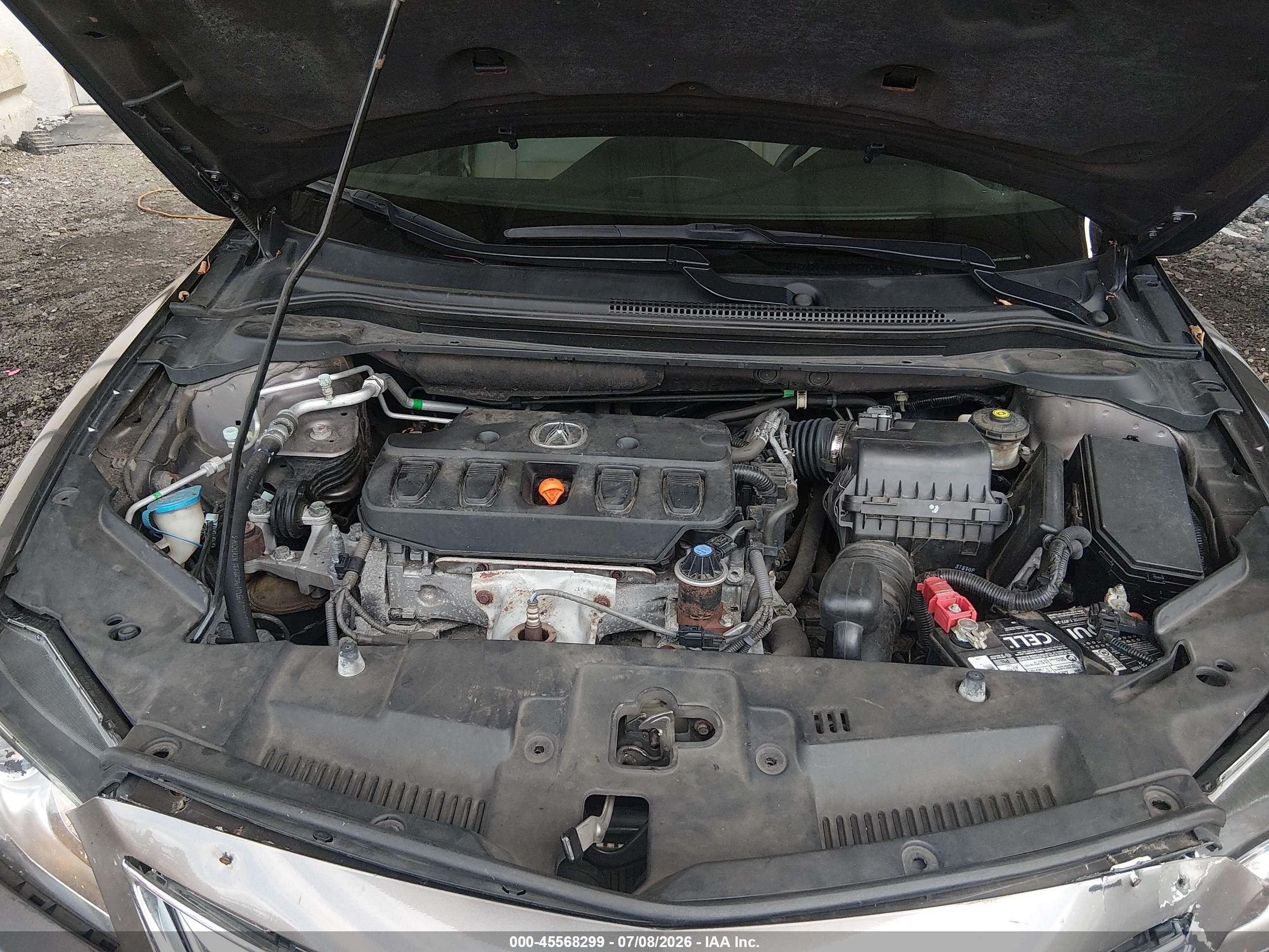 2014 Acura Ilx 2.0l Gray vin: 19VDE1F53EE009018