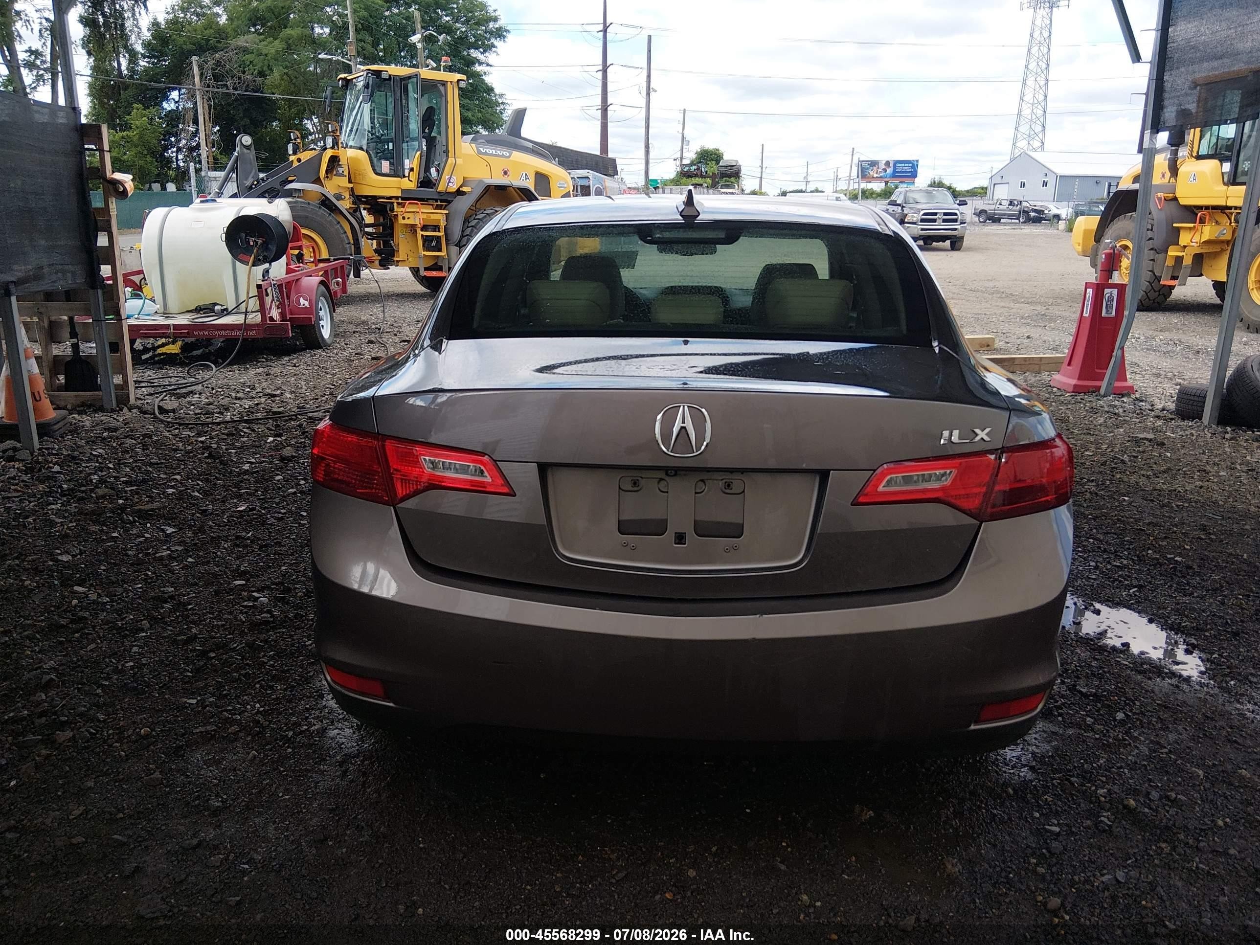2014 Acura Ilx 2.0l Gray vin: 19VDE1F53EE009018