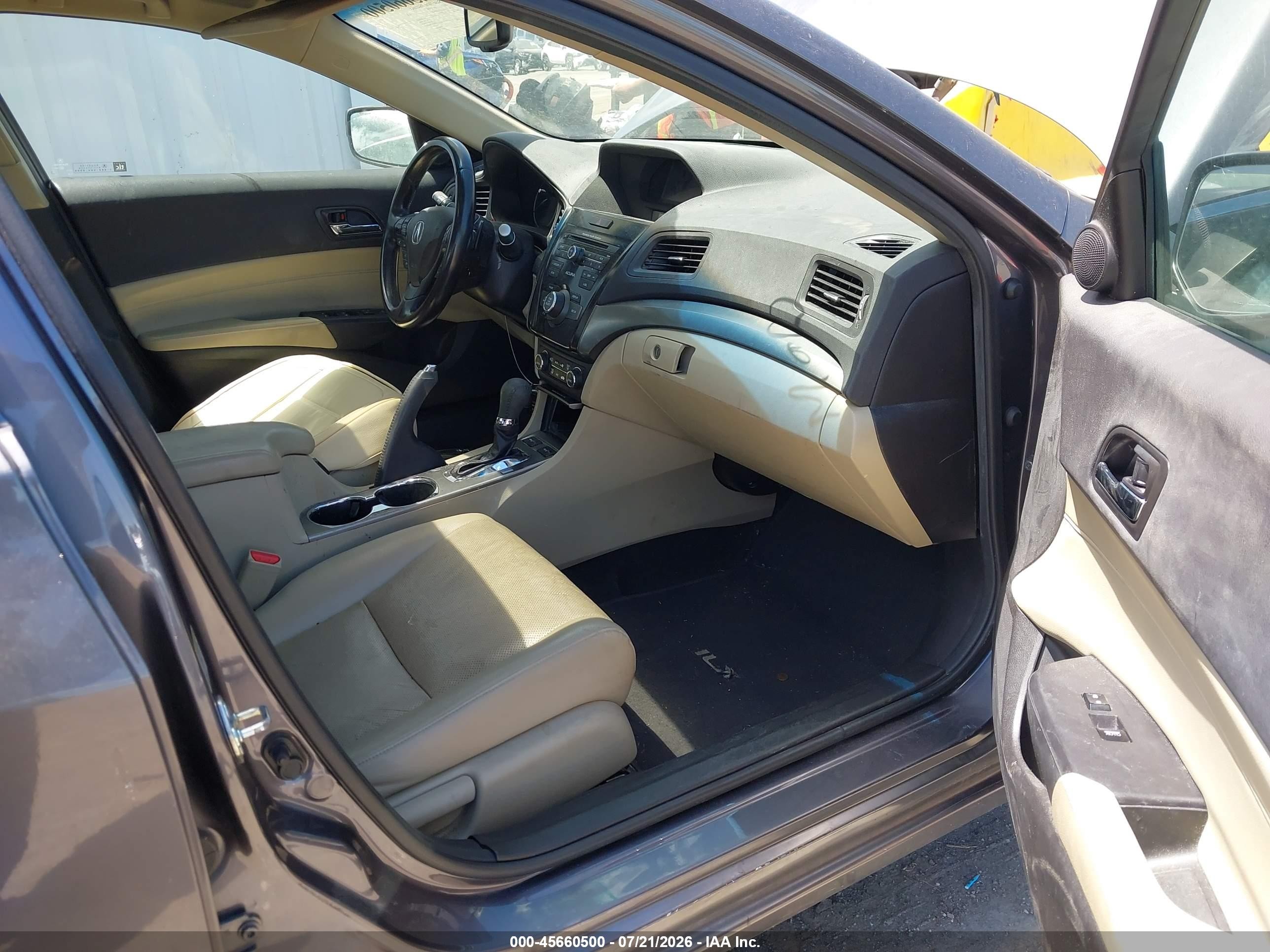 2015 Acura Ilx 2.0l Gray vin: 19VDE1F53FE005696