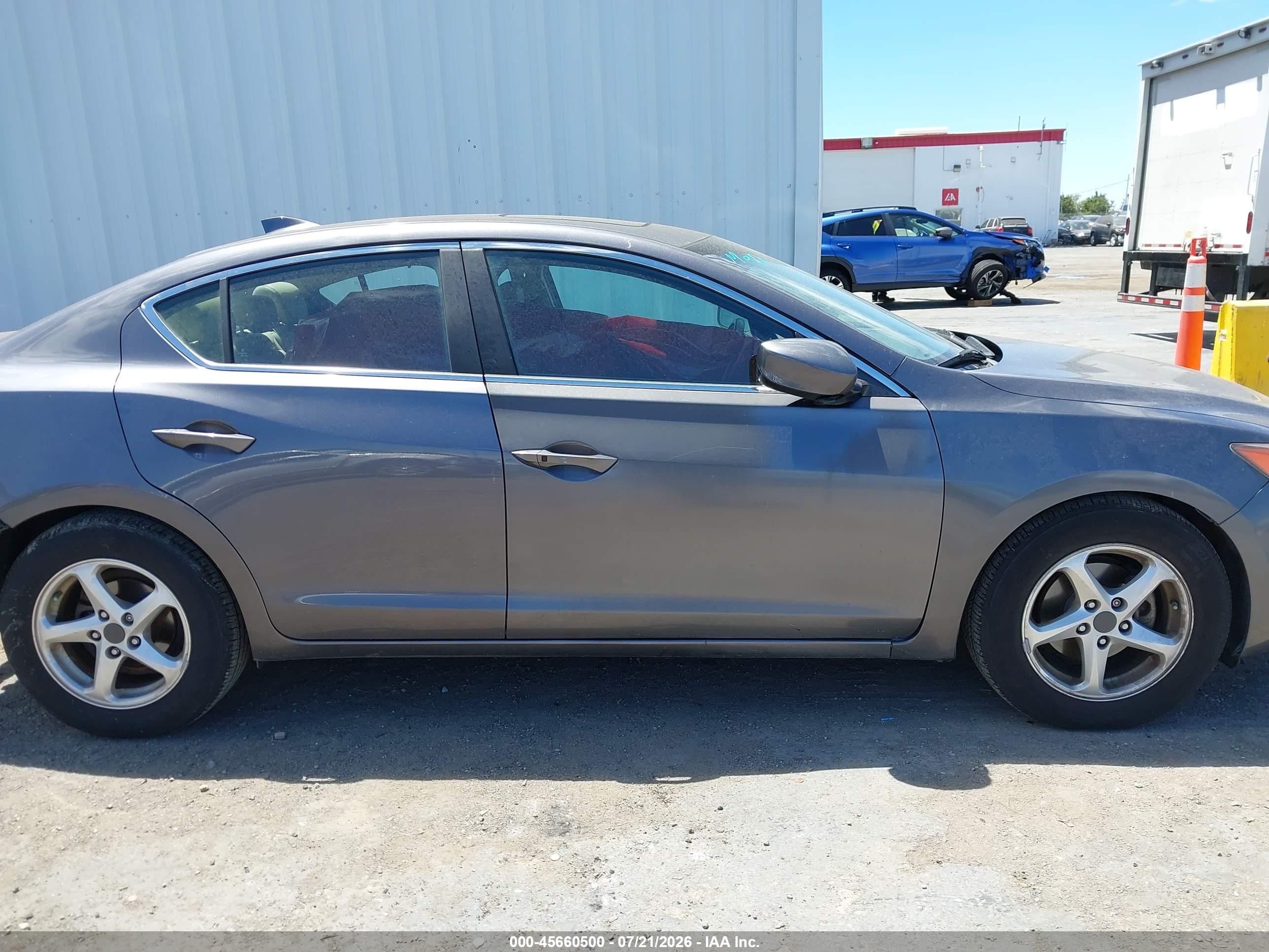 2015 Acura Ilx 2.0l Gray vin: 19VDE1F53FE005696