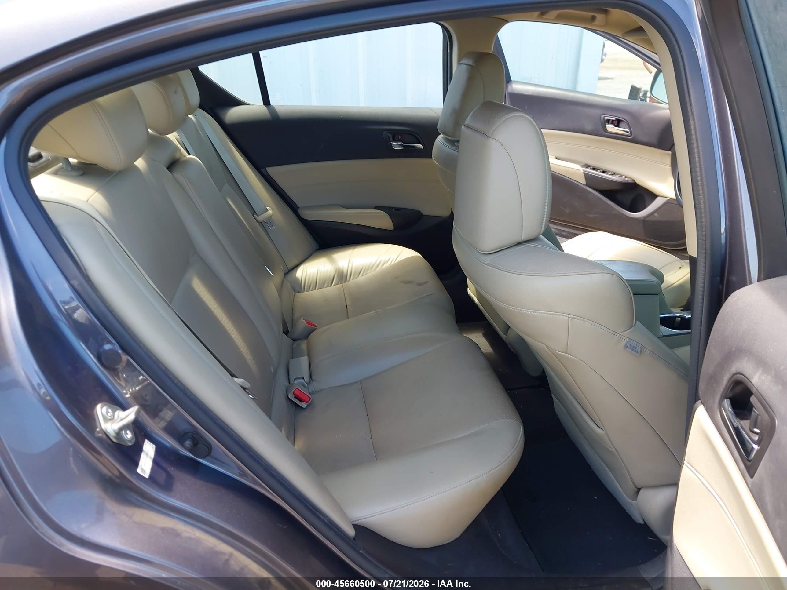2015 Acura Ilx 2.0l Gray vin: 19VDE1F53FE005696