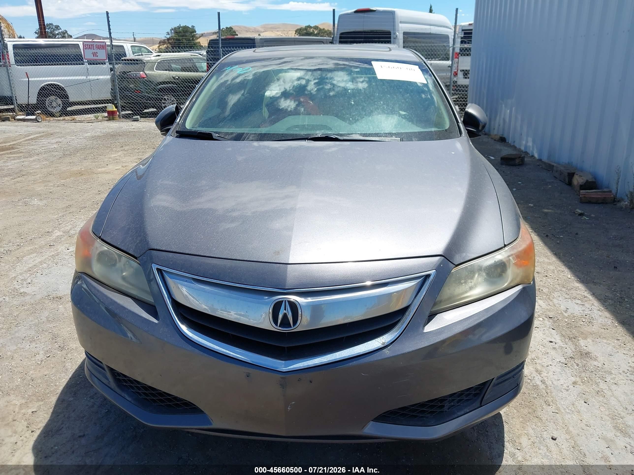 2015 Acura Ilx 2.0l Gray vin: 19VDE1F53FE005696