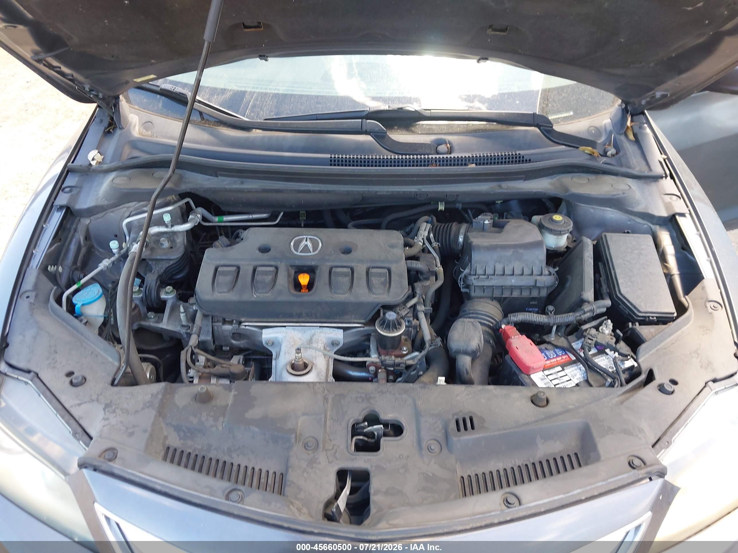 2015 Acura Ilx 2.0l Gray vin: 19VDE1F53FE005696