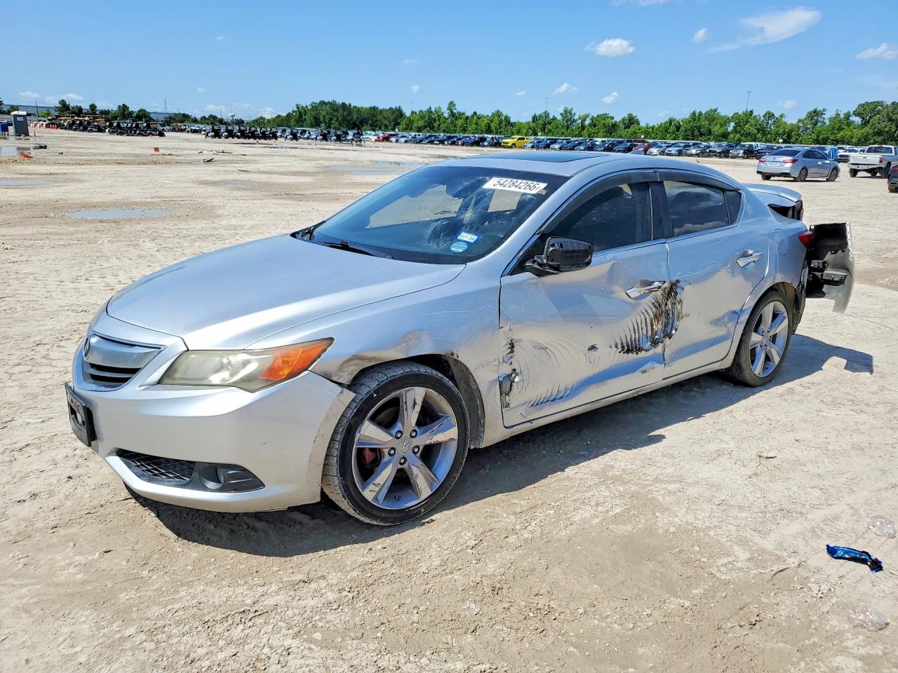2013 Acura Ilx 20 Premium Silver vin: 19VDE1F54DE005557