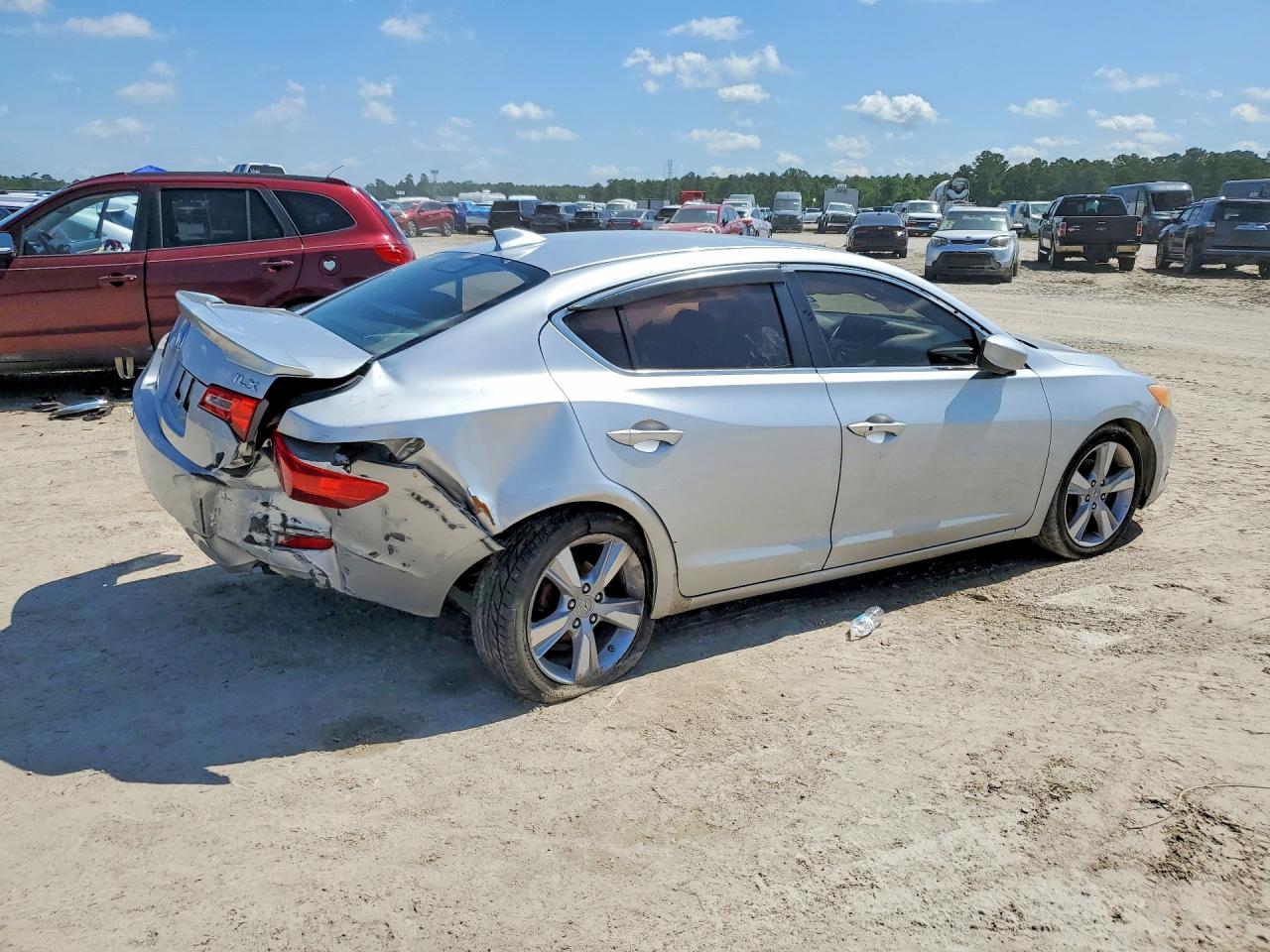 2013 Acura Ilx 20 Premium Silver vin: 19VDE1F54DE005557