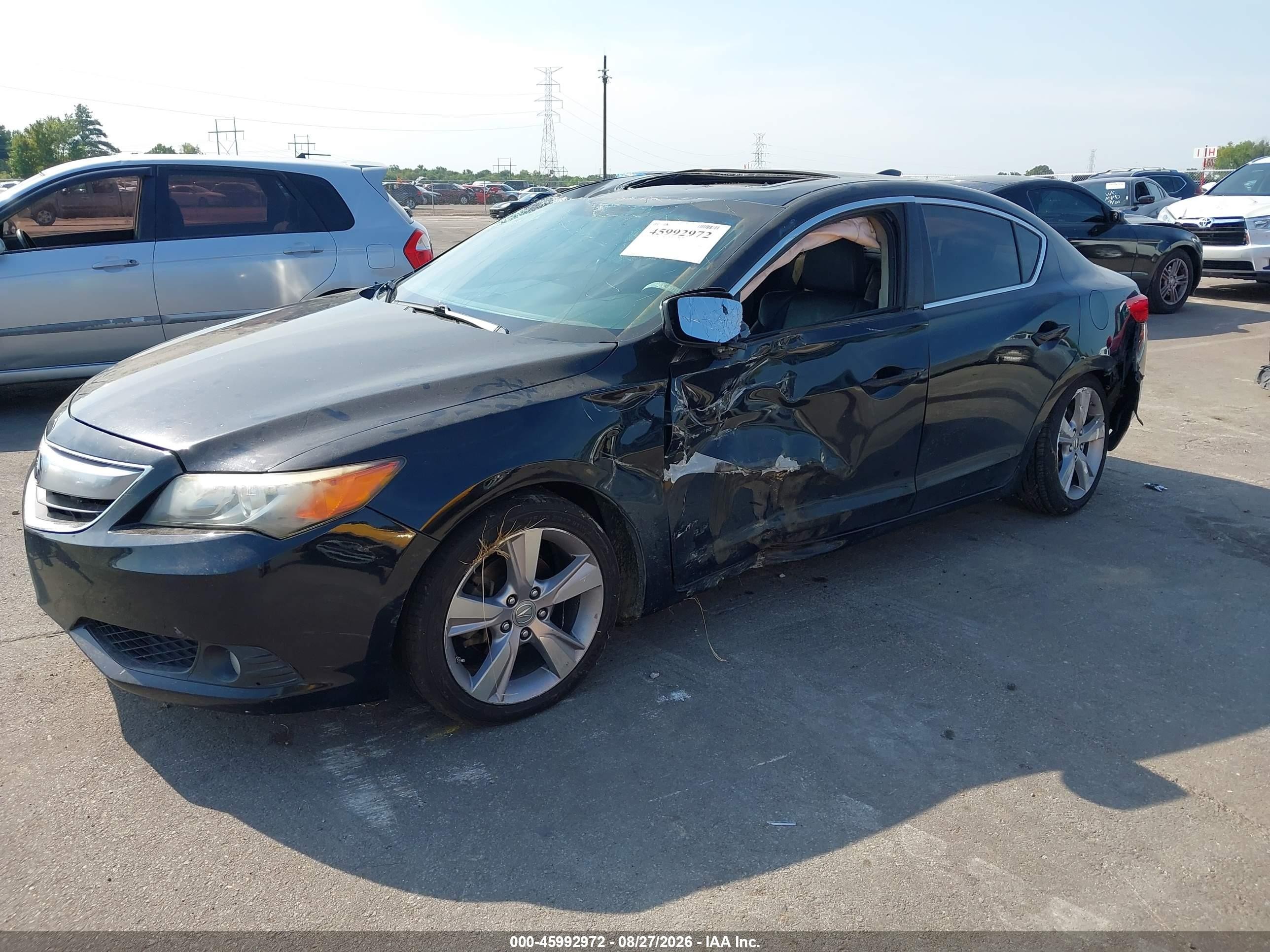 2014 Acura Ilx 2.0l Черный vin: 19VDE1F55EE002250