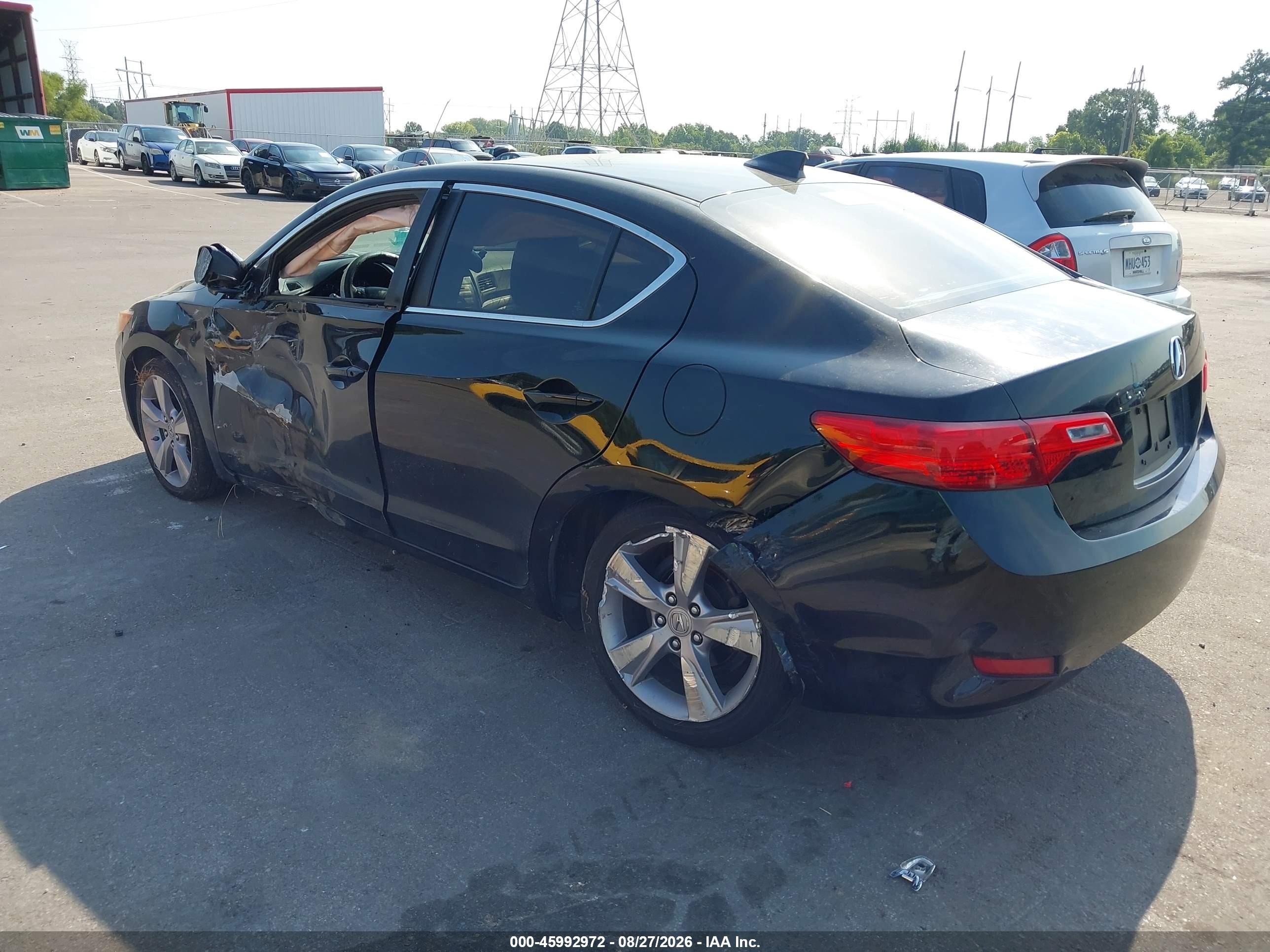 2014 Acura Ilx 2.0l Черный vin: 19VDE1F55EE002250