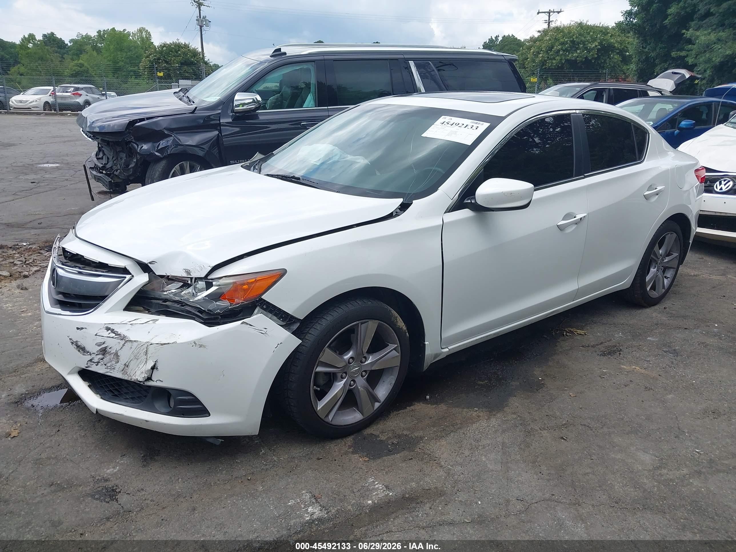 2015 Acura Ilx 2.0l Белый vin: 19VDE1F56FE009841
