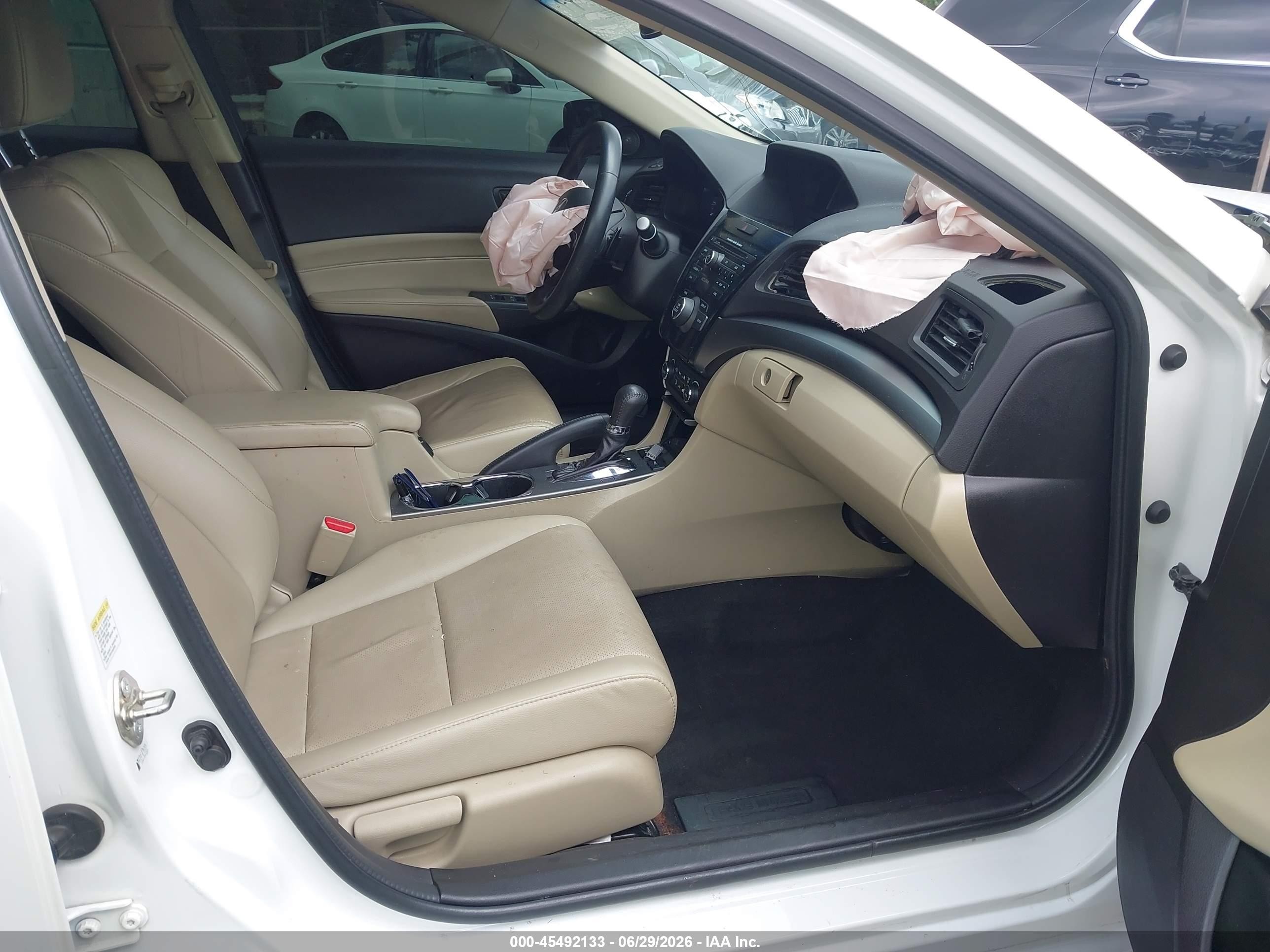 2015 Acura Ilx 2.0l Белый vin: 19VDE1F56FE009841