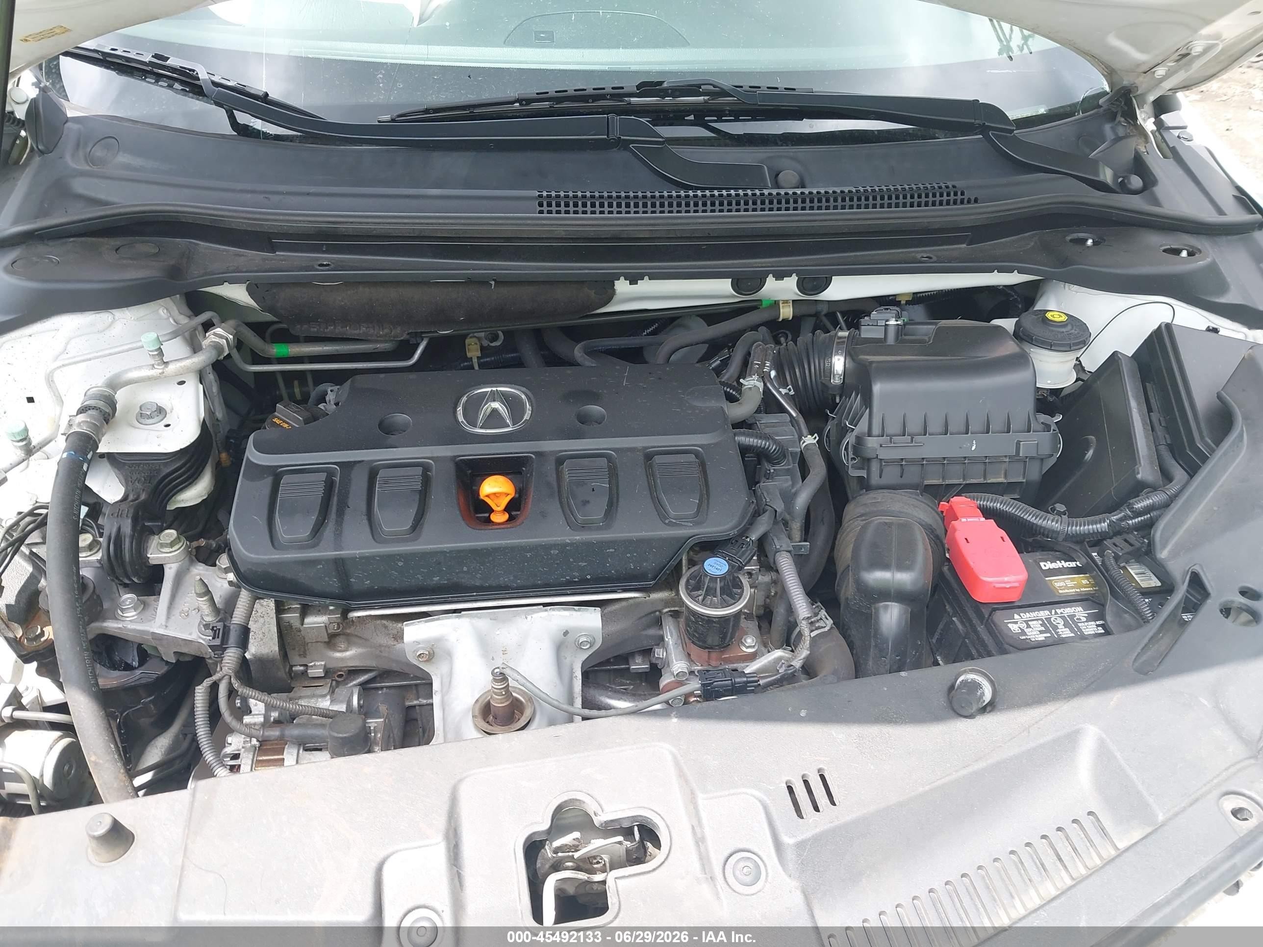 2015 Acura Ilx 2.0l Белый vin: 19VDE1F56FE009841