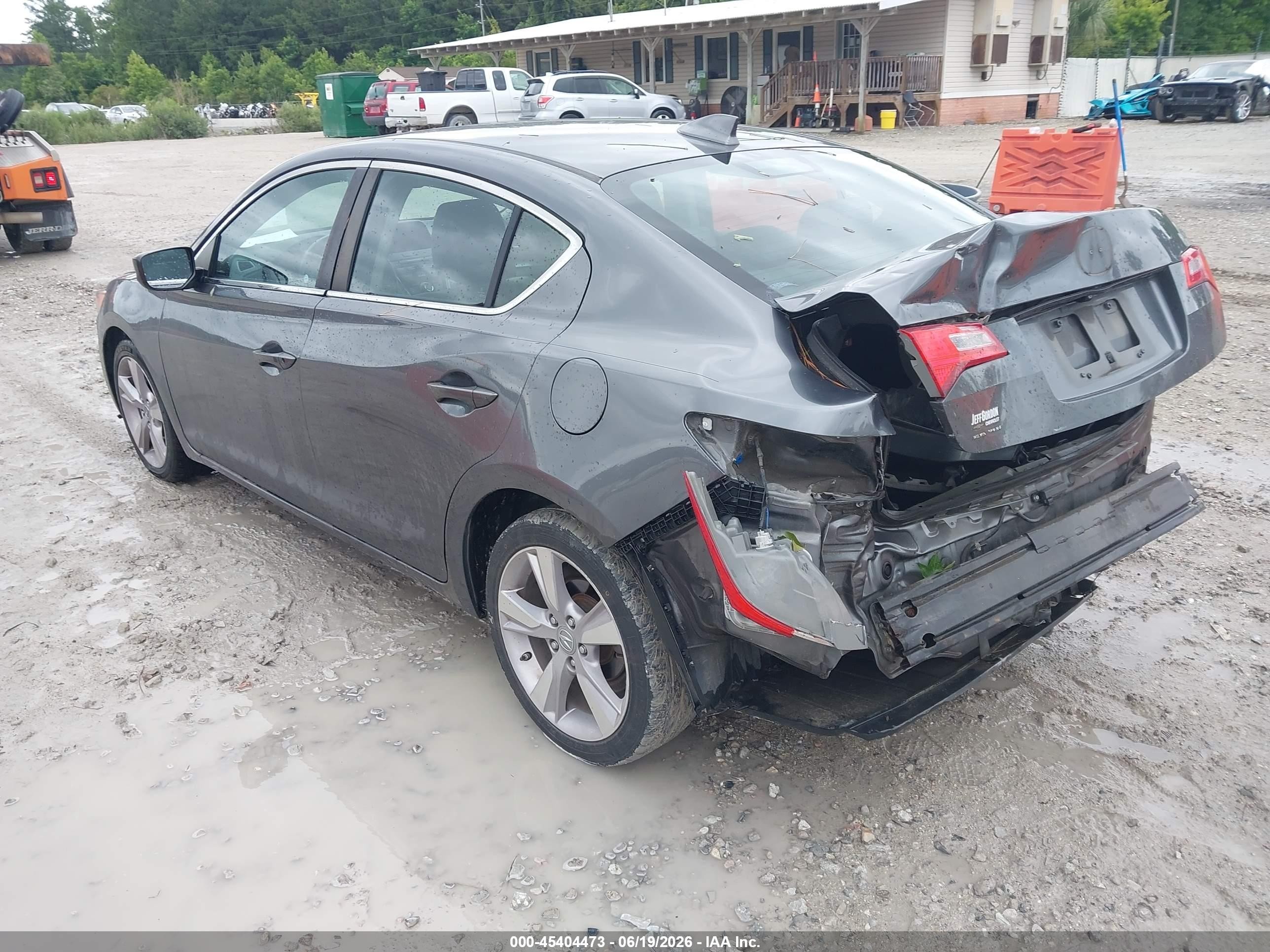 2014 Acura Ilx 2.0l Gray vin: 19VDE1F58EE005112