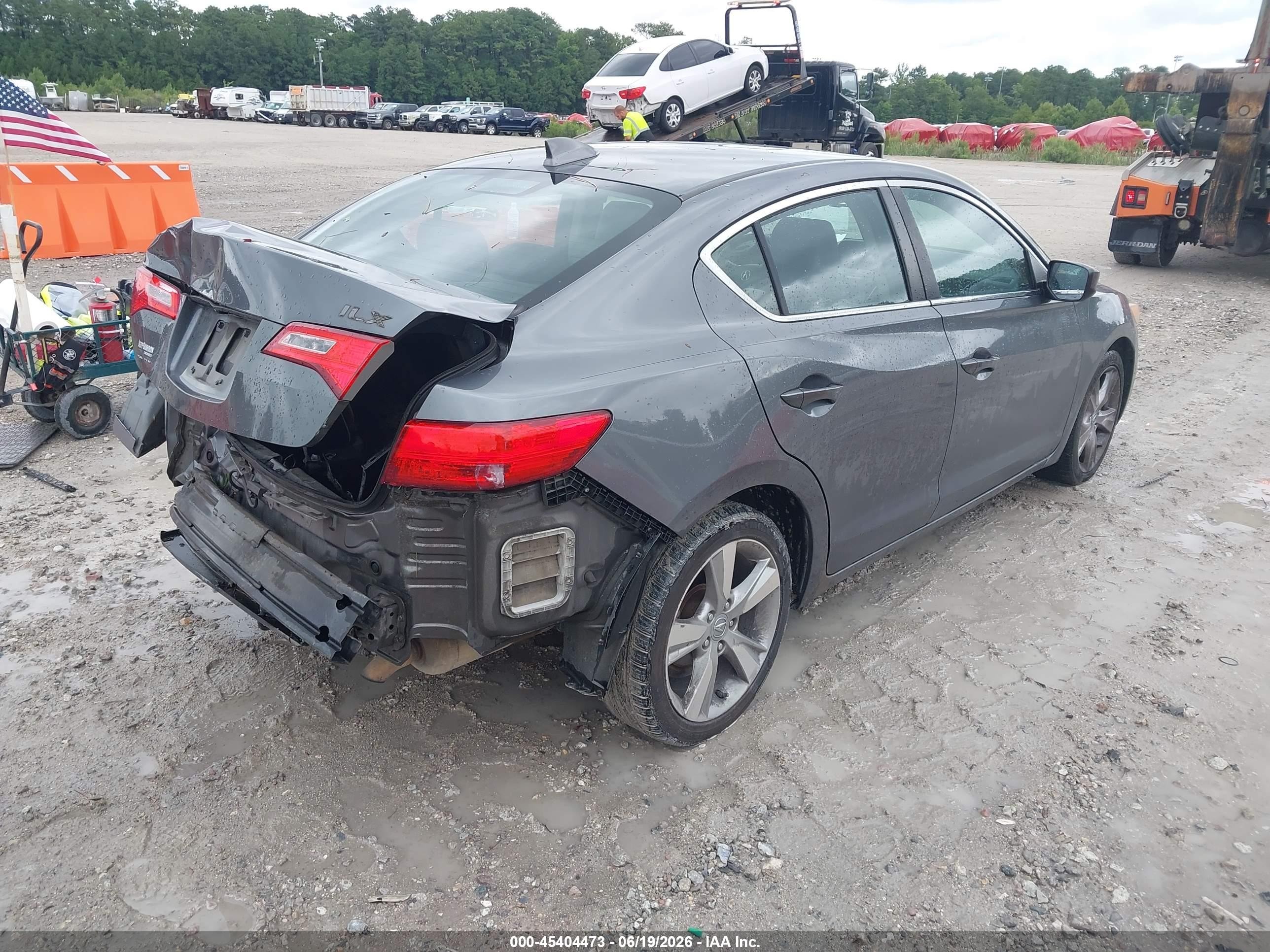 2014 Acura Ilx 2.0l Gray vin: 19VDE1F58EE005112