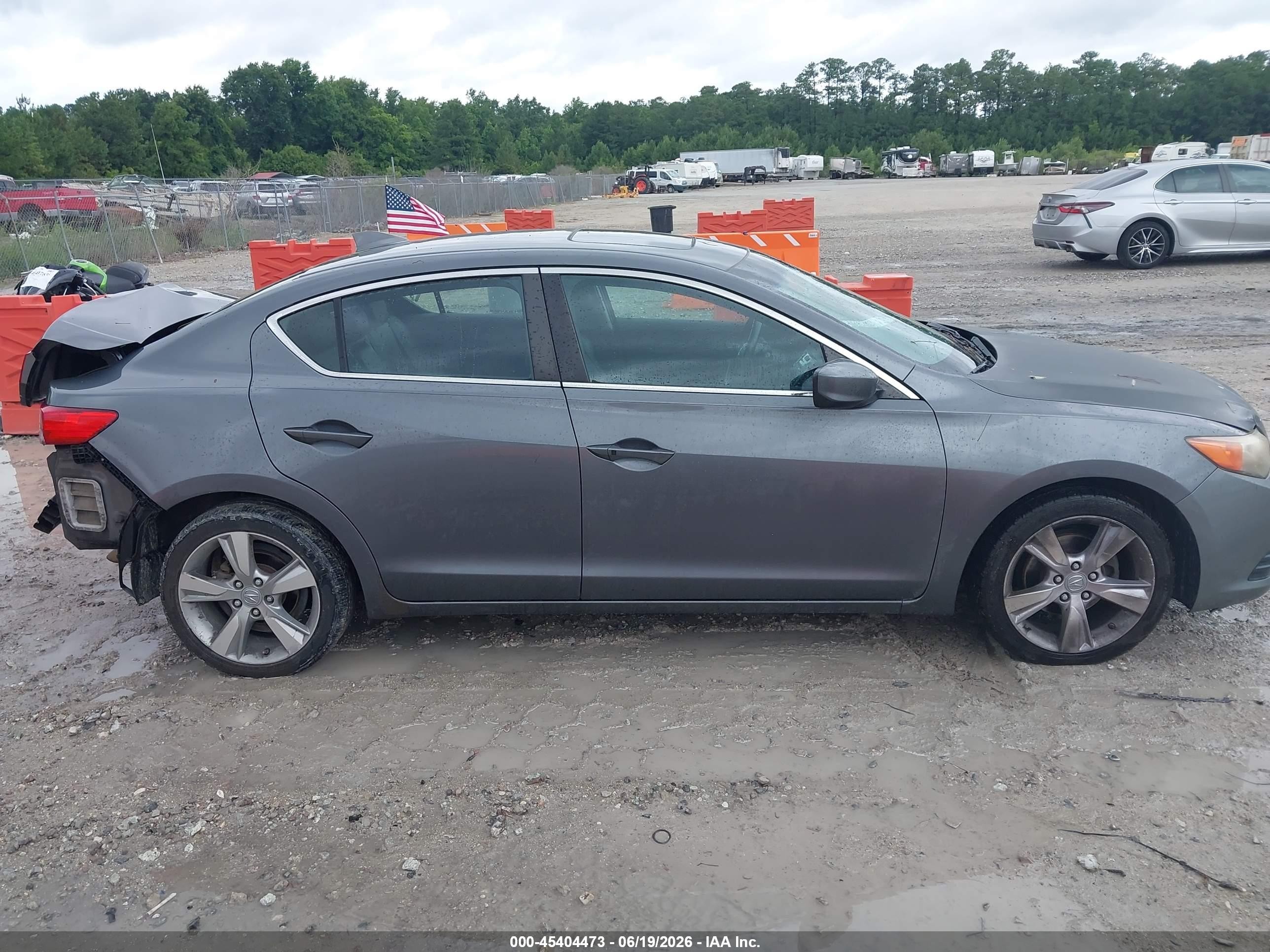 2014 Acura Ilx 2.0l Gray vin: 19VDE1F58EE005112