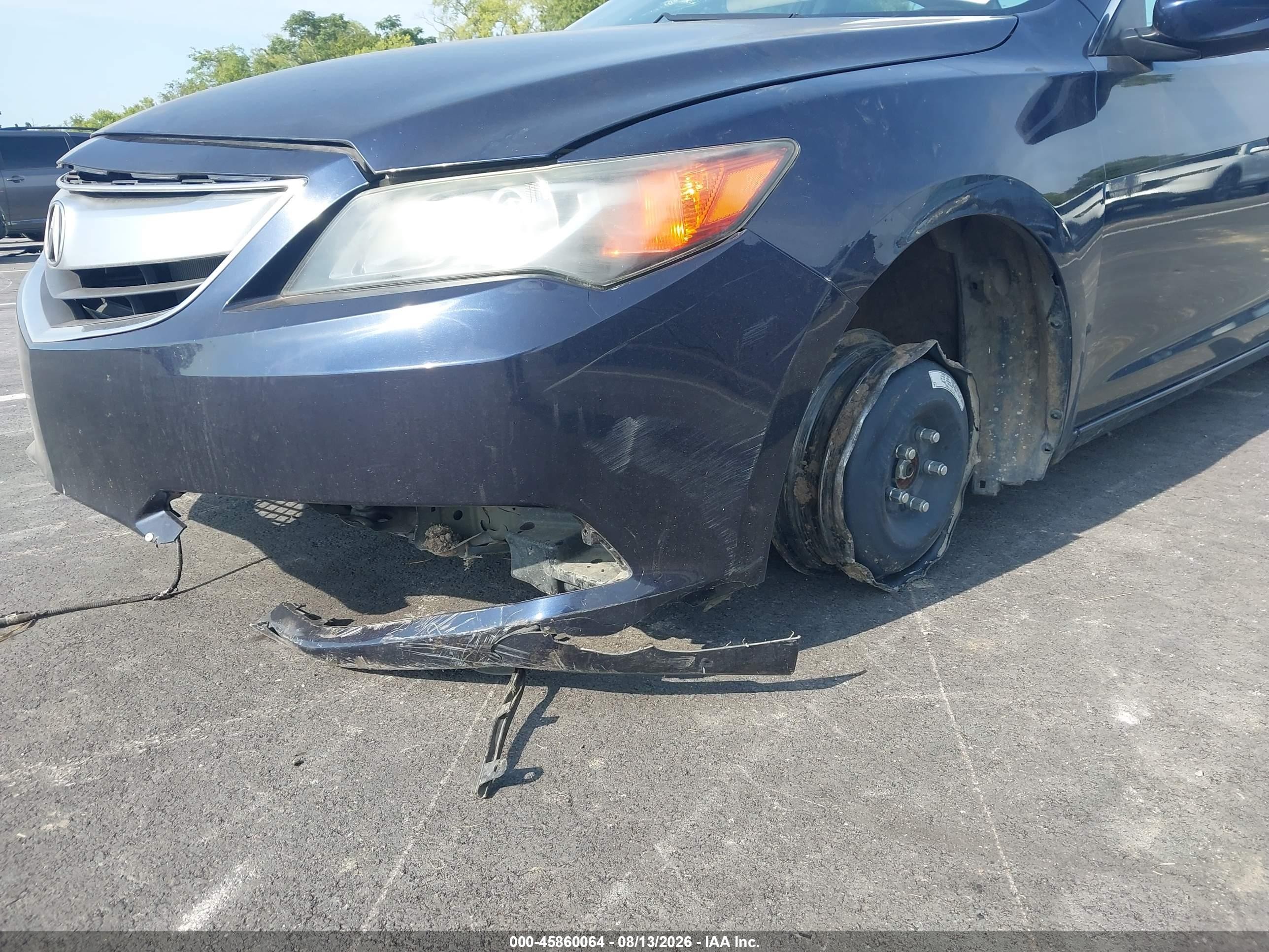 2014 Acura Ilx 2.0l Blue vin: 19VDE1F59EE007600