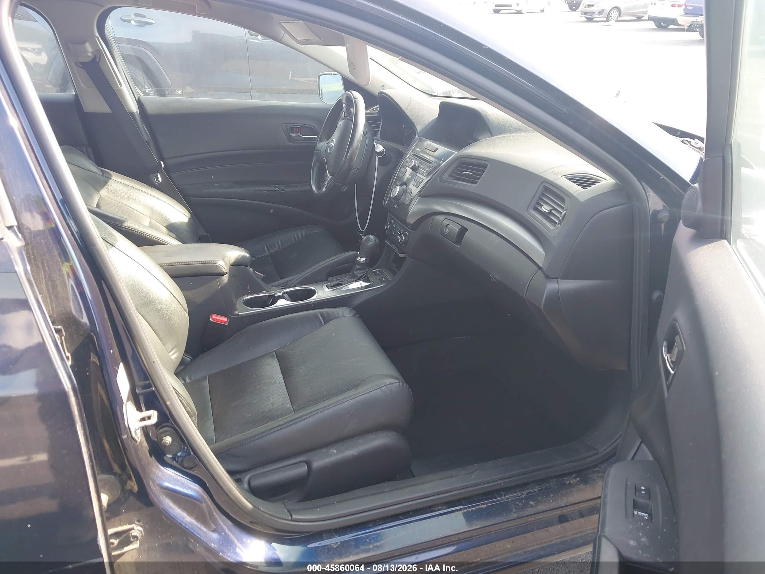 2014 Acura Ilx 2.0l Blue vin: 19VDE1F59EE007600