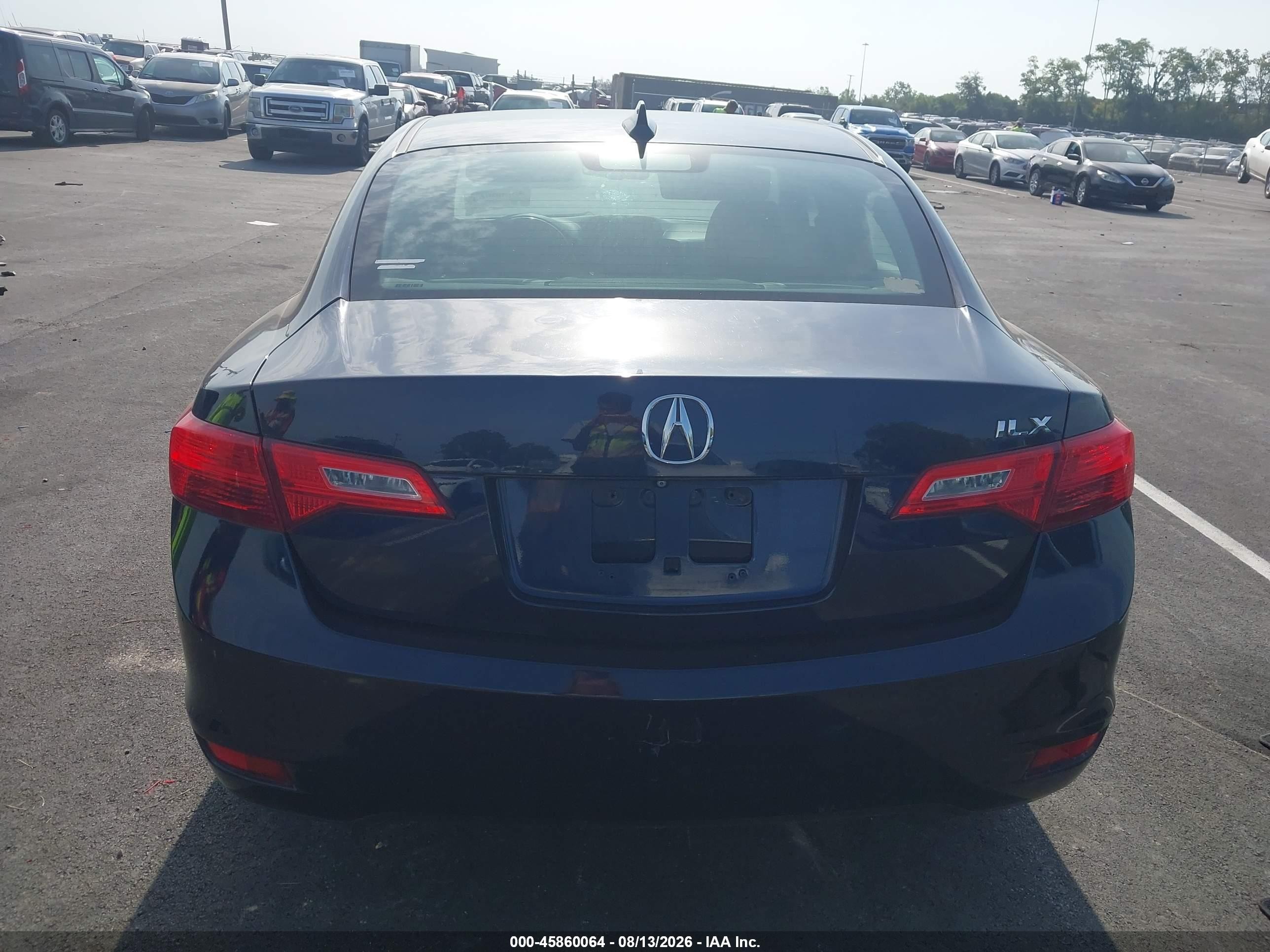 2014 Acura Ilx 2.0l Blue vin: 19VDE1F59EE007600