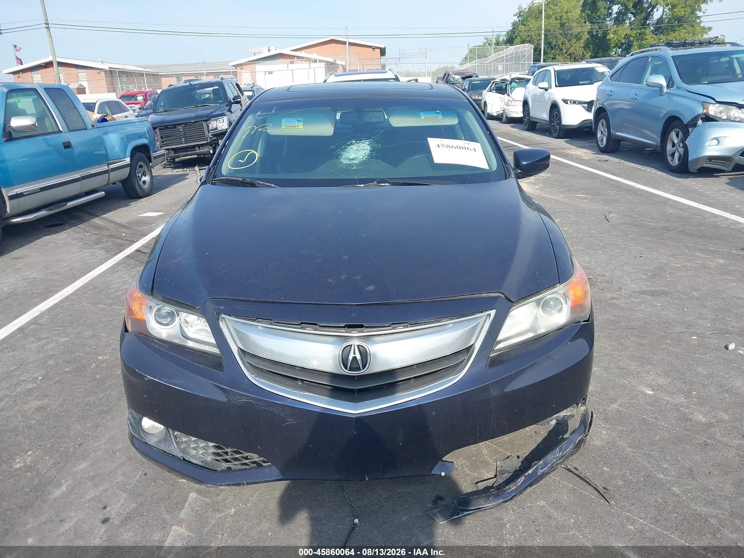 2014 Acura Ilx 2.0l Blue vin: 19VDE1F59EE007600