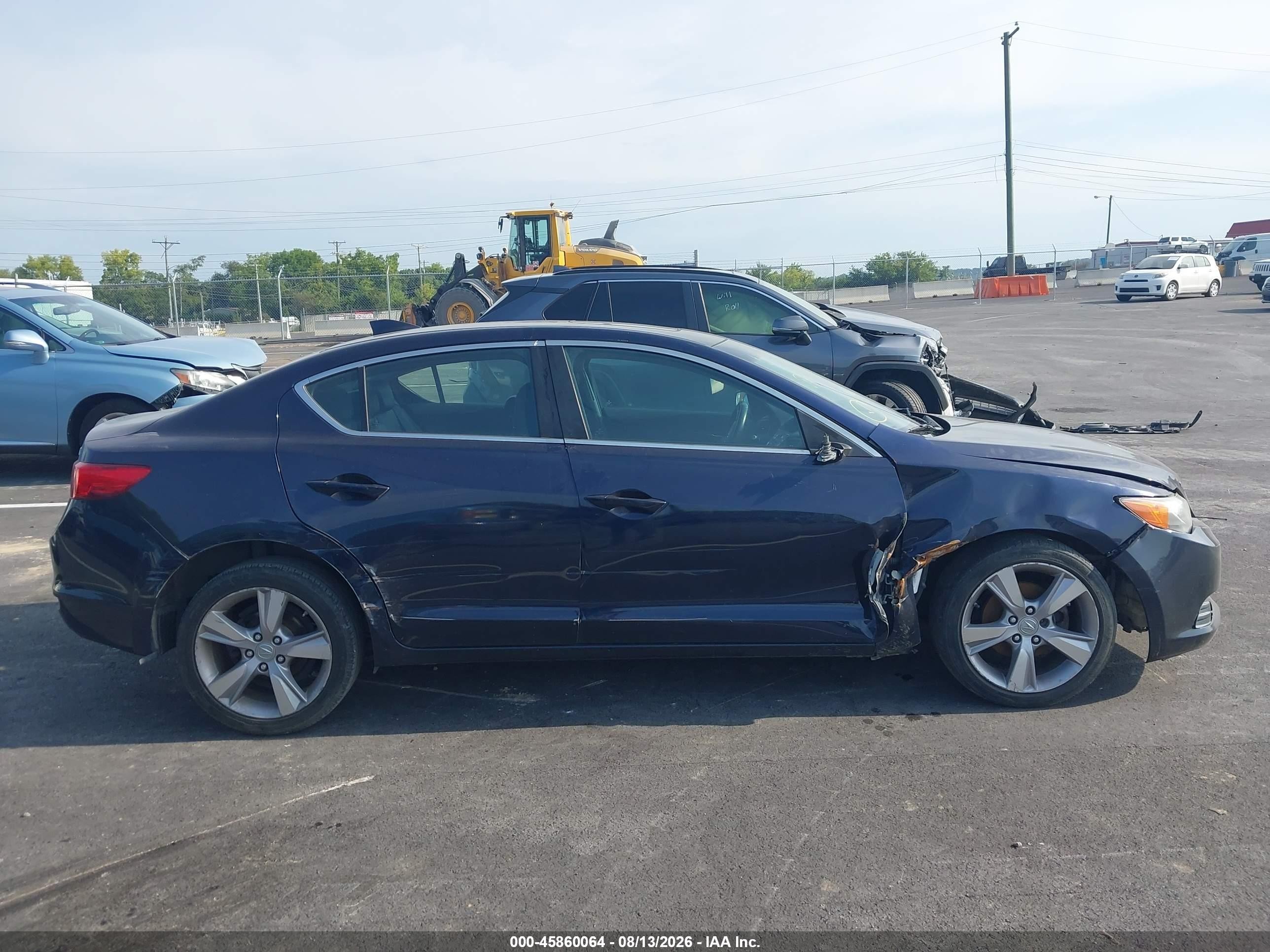 2014 Acura Ilx 2.0l Blue vin: 19VDE1F59EE007600
