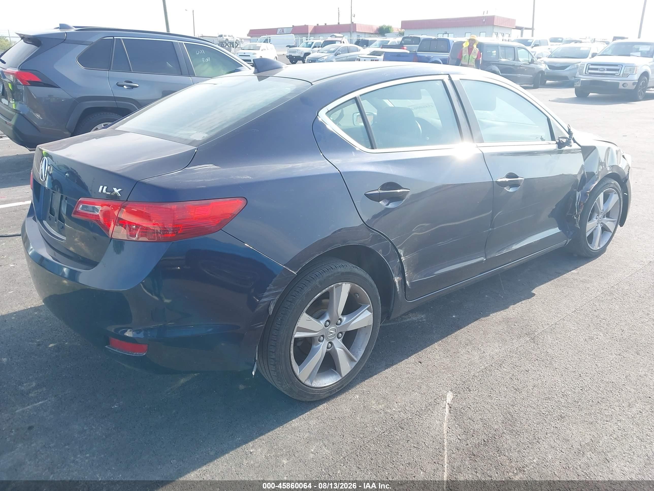 2014 Acura Ilx 2.0l Blue vin: 19VDE1F59EE007600
