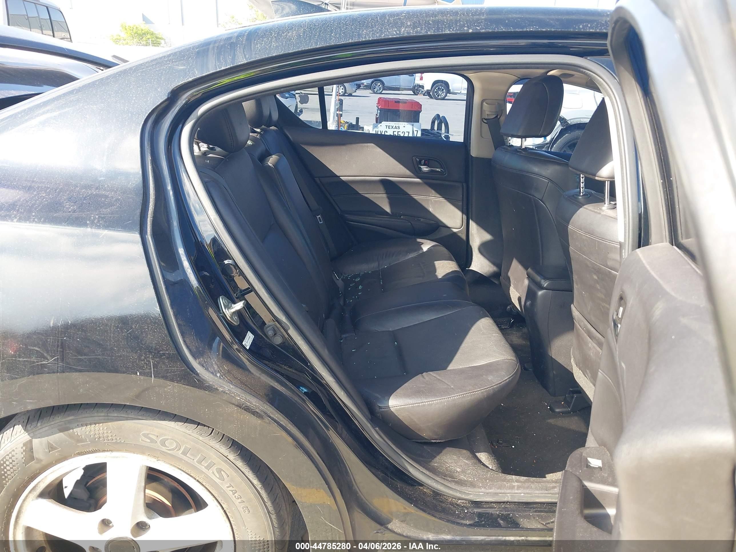 2014 Acura Ilx 2.0l Black vin: 19VDE1F59EE008889