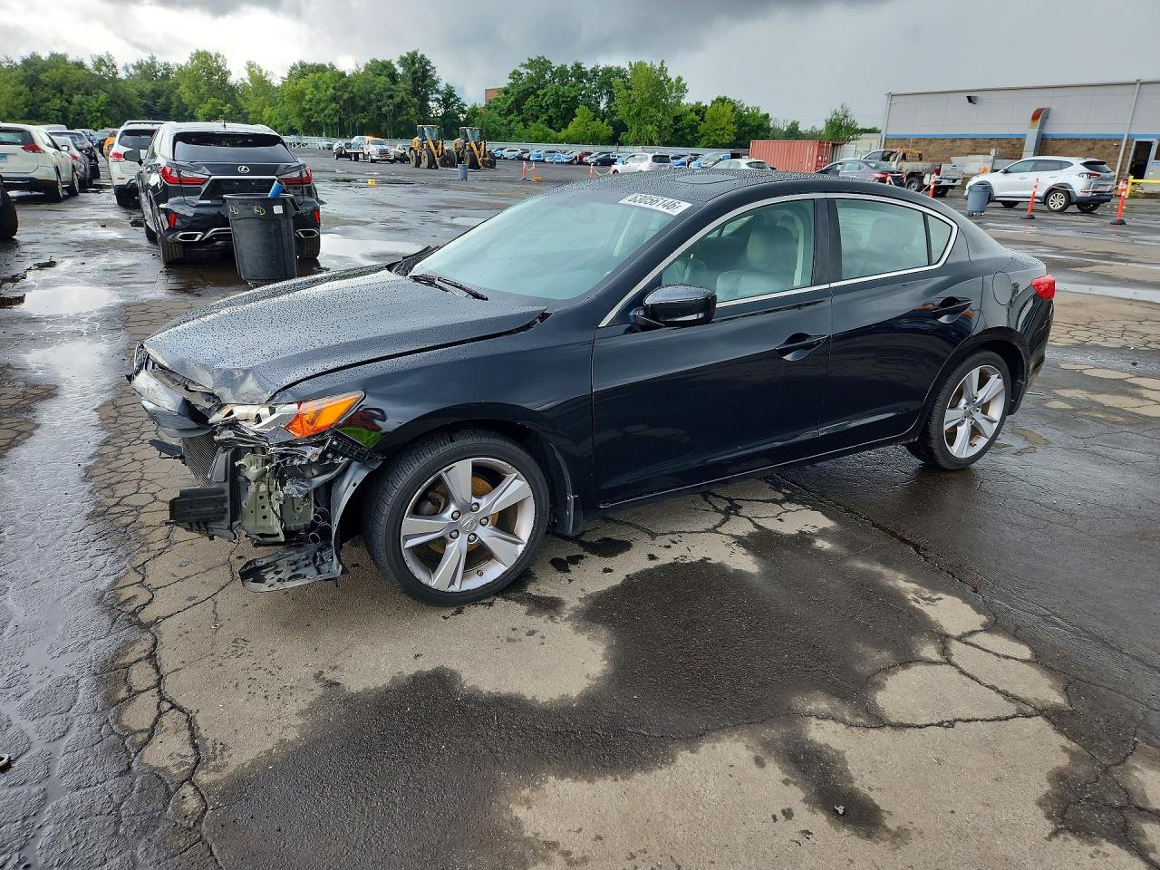 2014 Acura Ilx 20 Premium Black vin: 19VDE1F5XEE000784