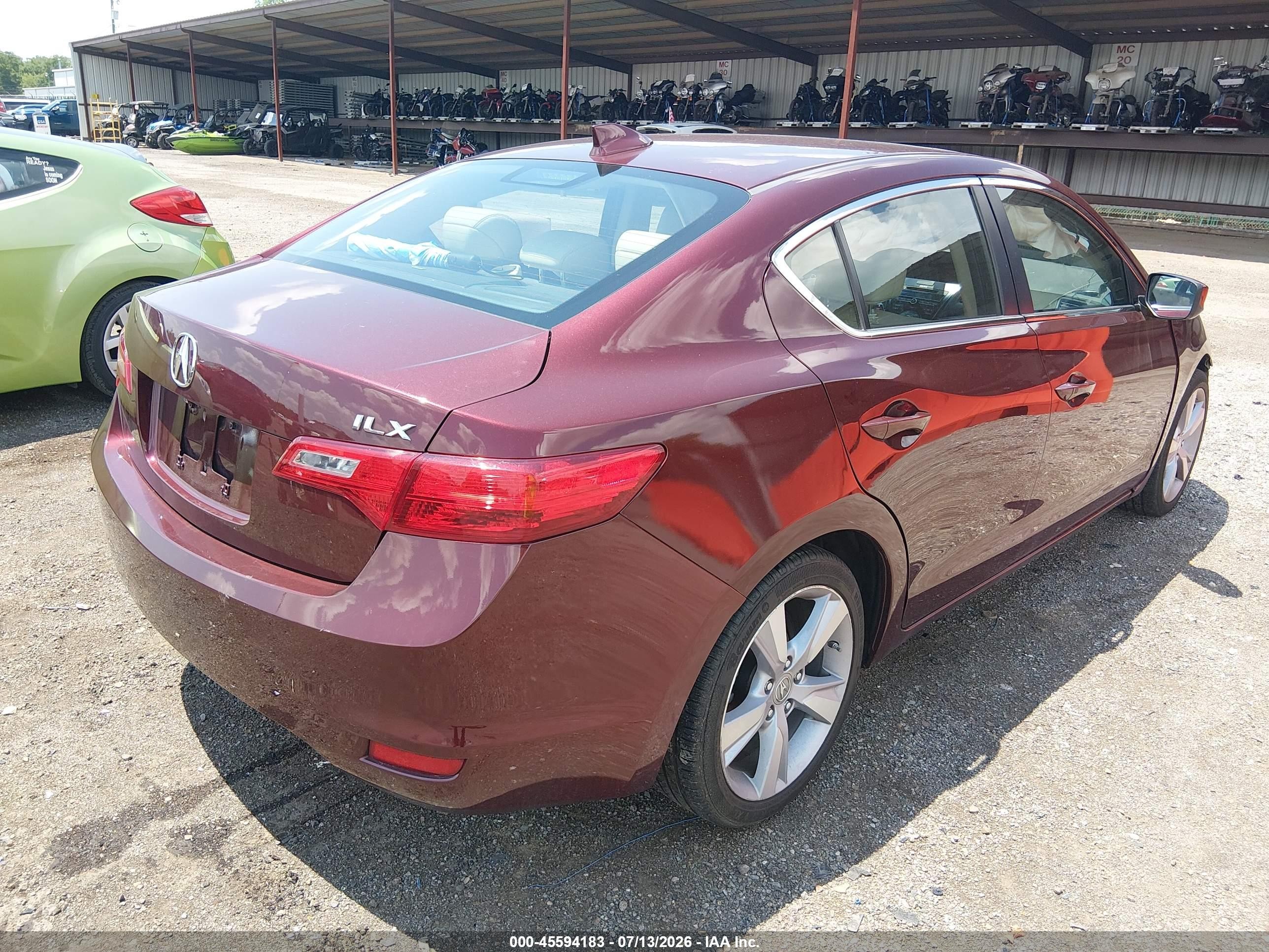 2015 Acura Ilx 2.0l Burgundy vin: 19VDE1F71FE006007