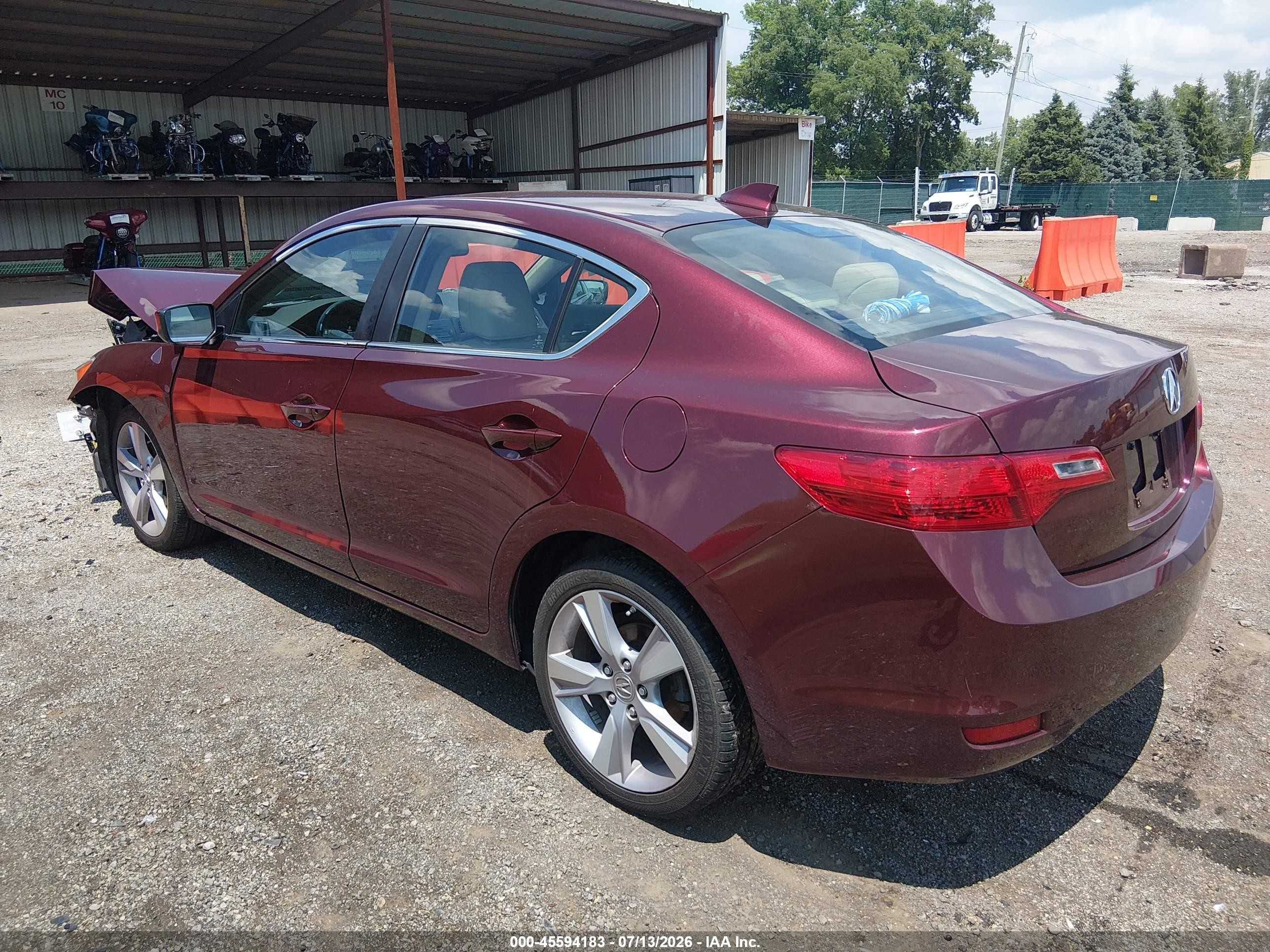 2015 Acura Ilx 2.0l Burgundy vin: 19VDE1F71FE006007