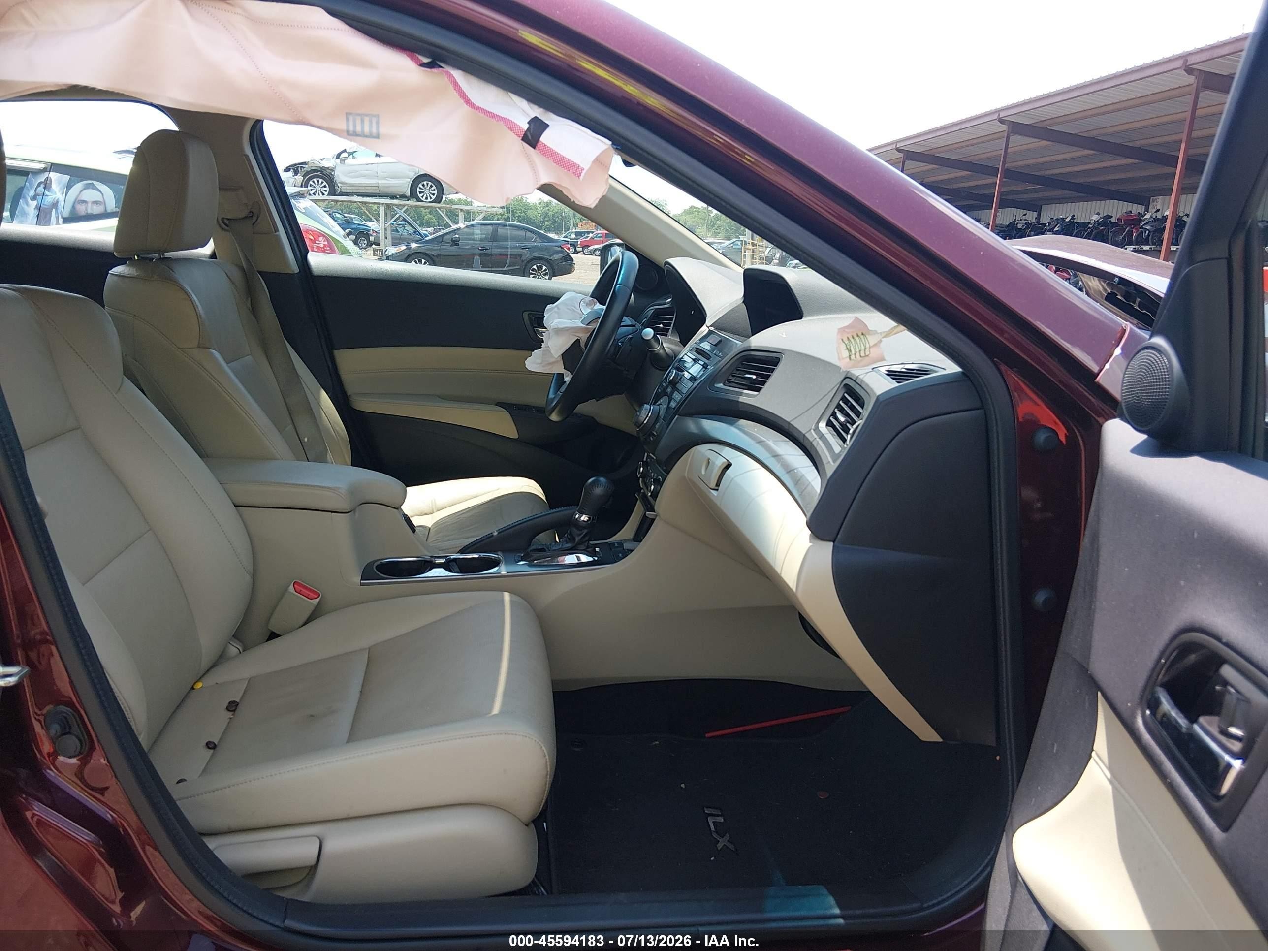 2015 Acura Ilx 2.0l Burgundy vin: 19VDE1F71FE006007