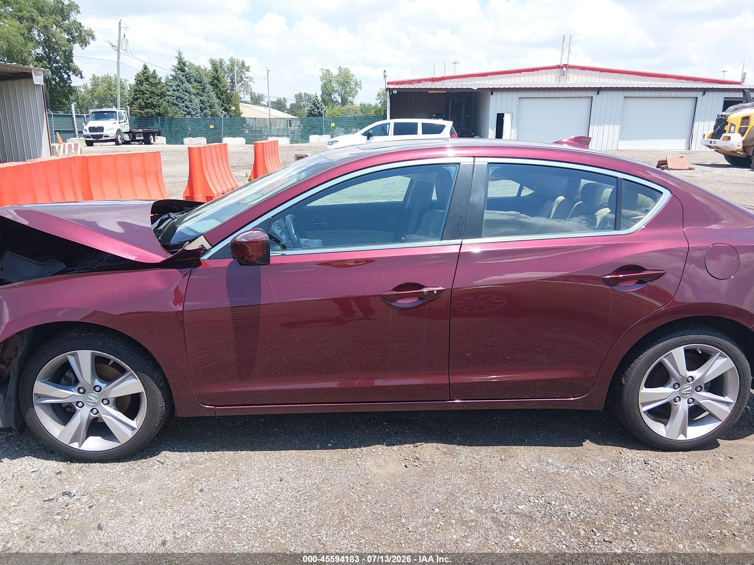 2015 Acura Ilx 2.0l Burgundy vin: 19VDE1F71FE006007