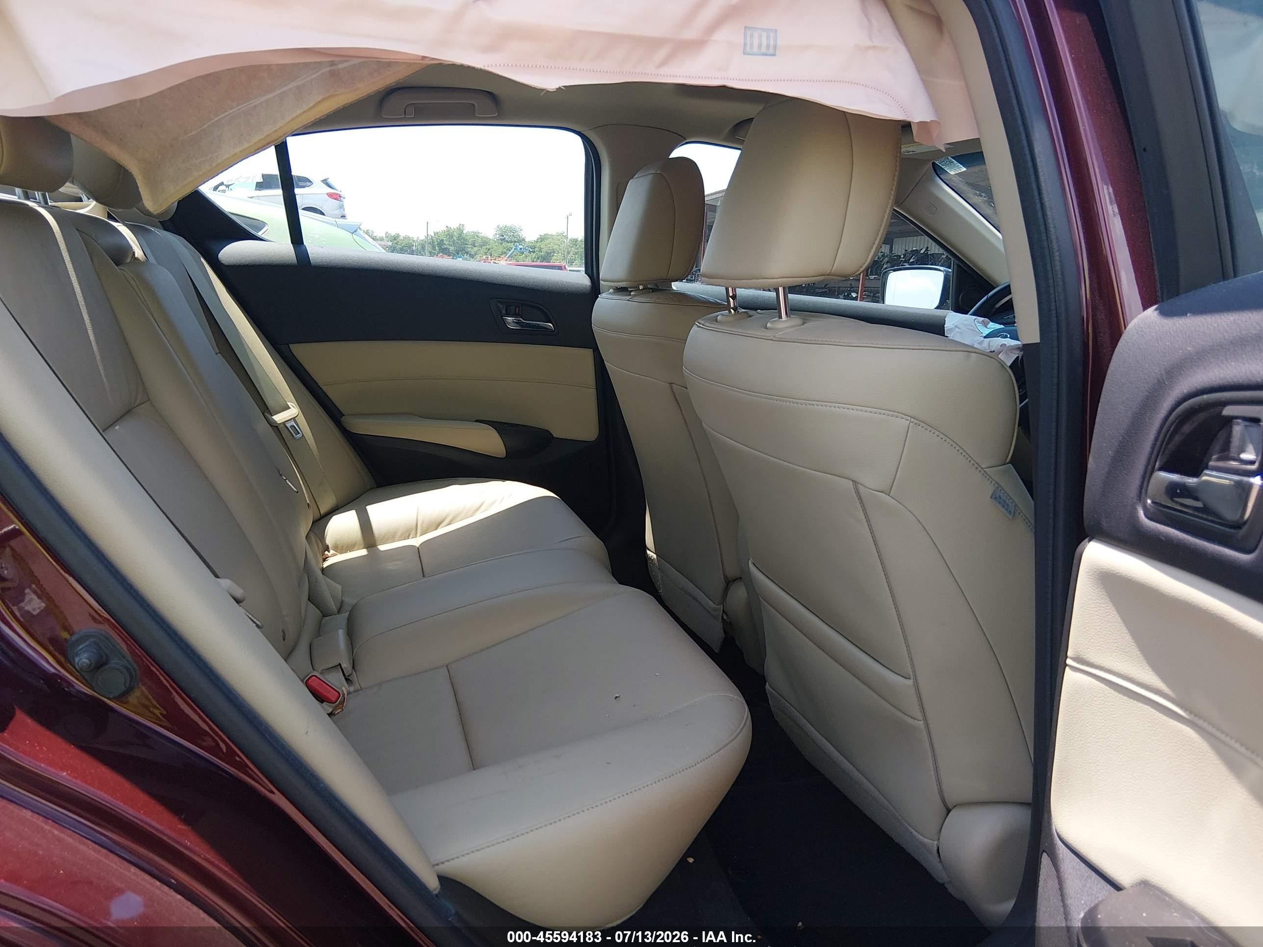 2015 Acura Ilx 2.0l Burgundy vin: 19VDE1F71FE006007