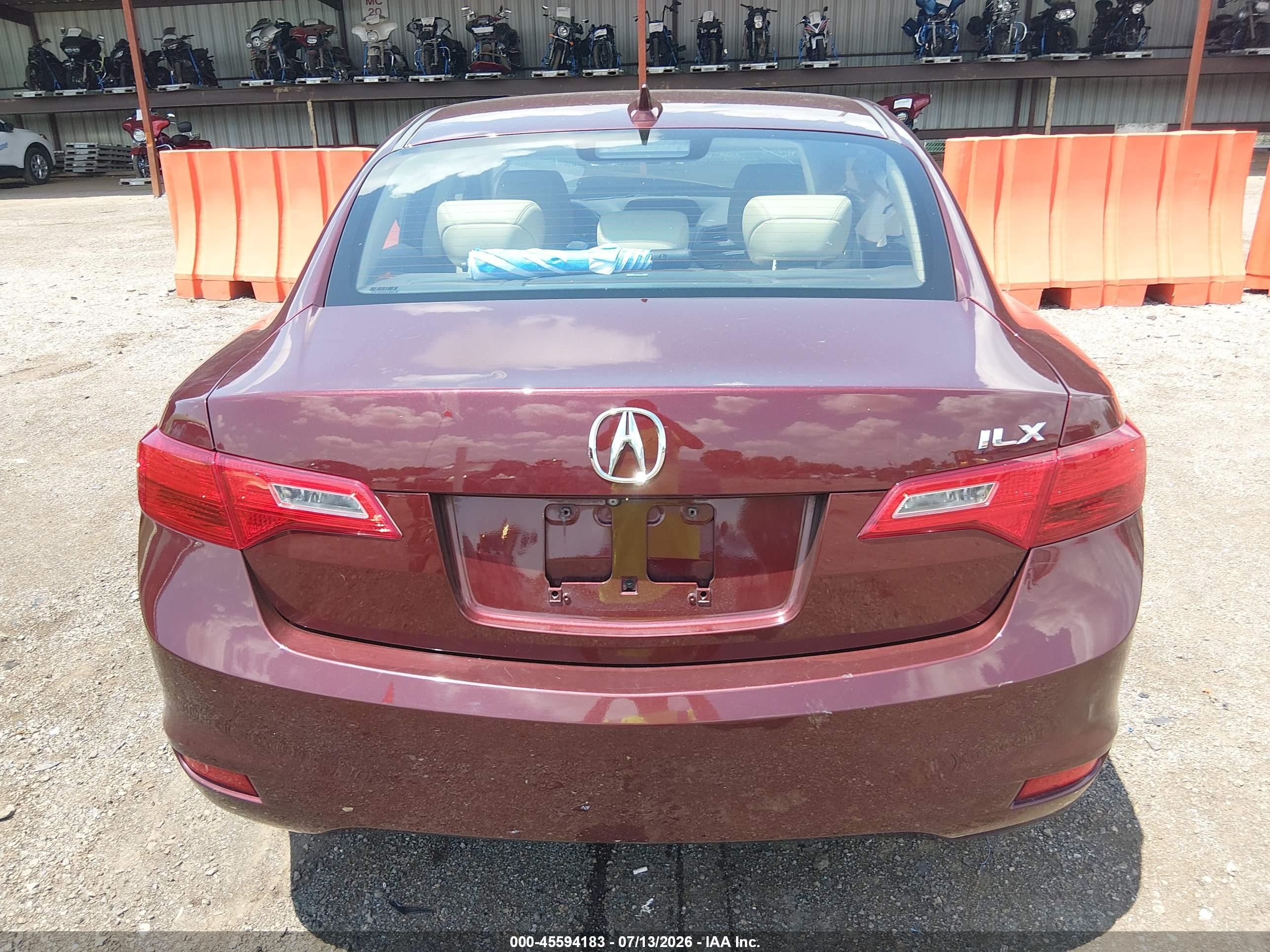 2015 Acura Ilx 2.0l Burgundy vin: 19VDE1F71FE006007