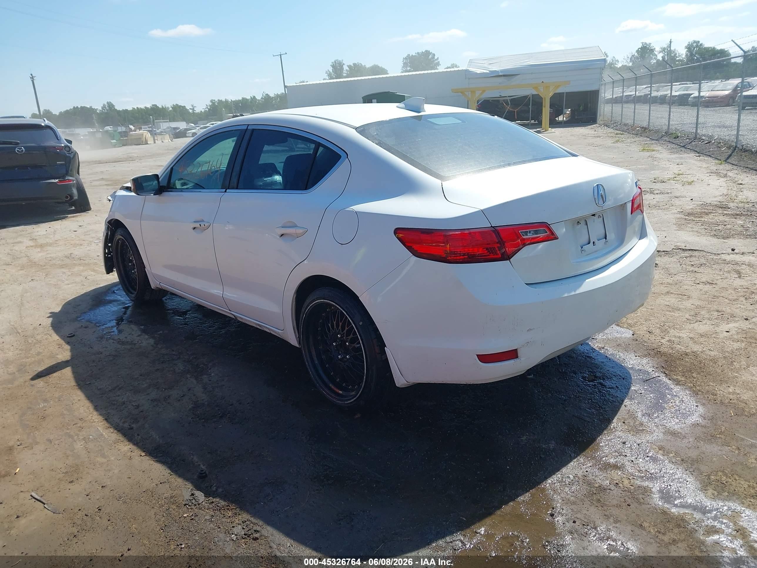 2015 Acura Ilx 2.0l White vin: 19VDE1F71FE010493