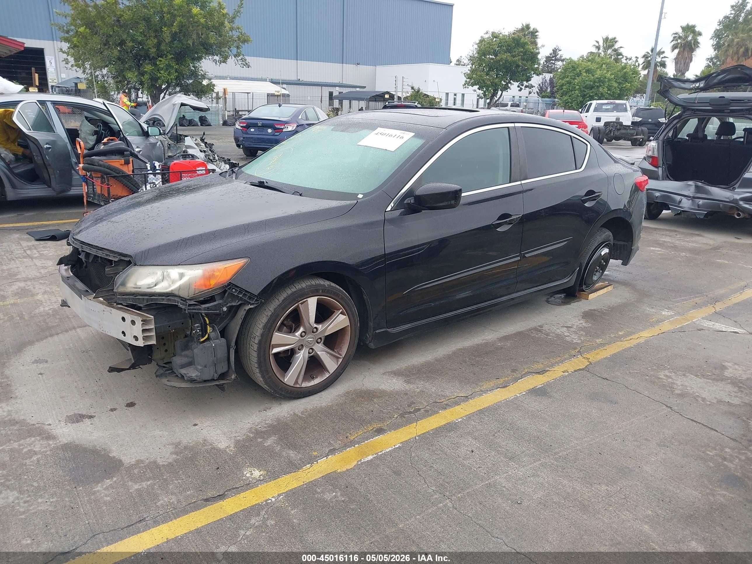2013 Acura Ilx 2.0l Черный vin: 19VDE1F72DE000178