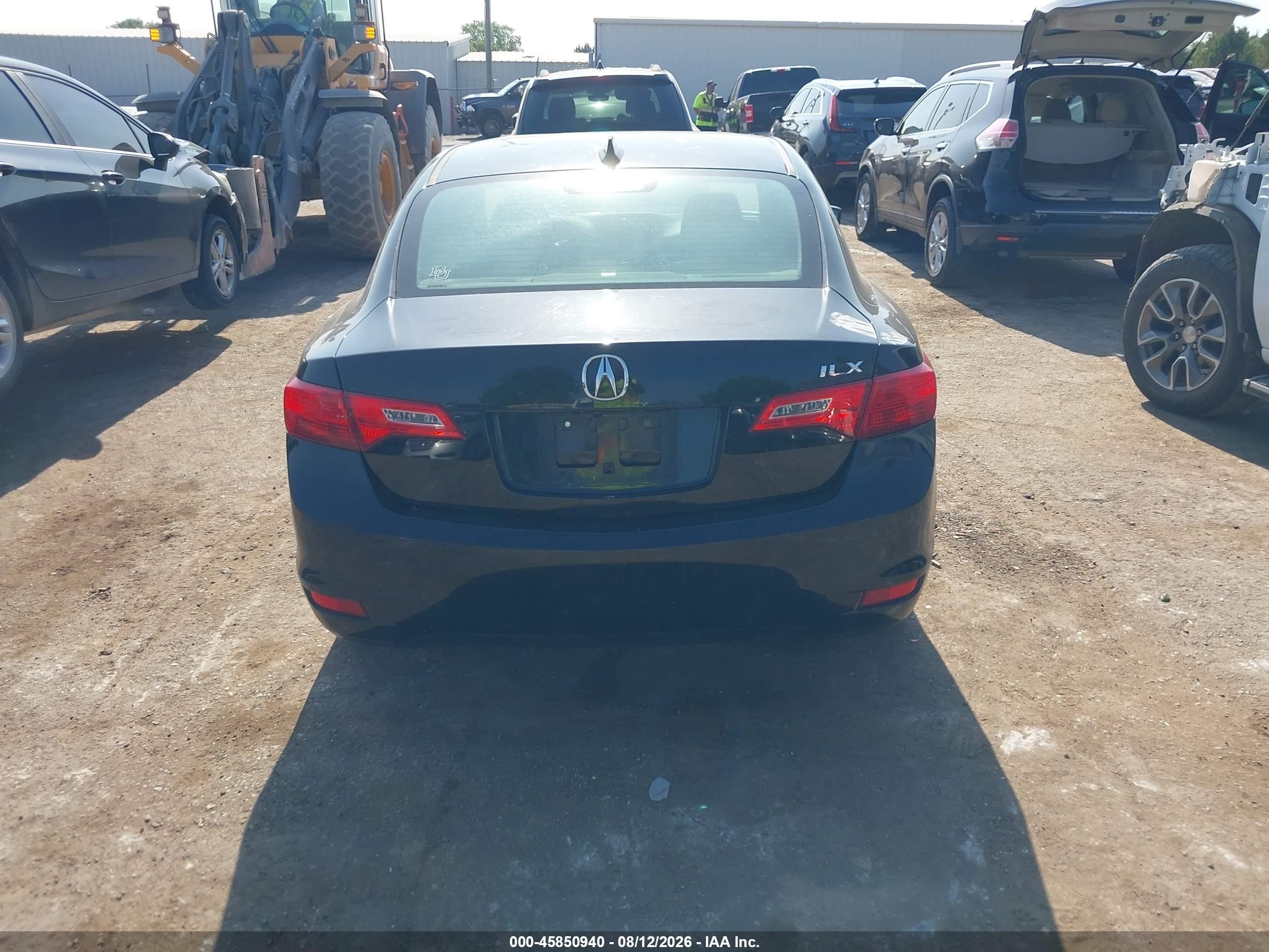 2013 Acura Ilx 2.0l Black vin: 19VDE1F72DE013870