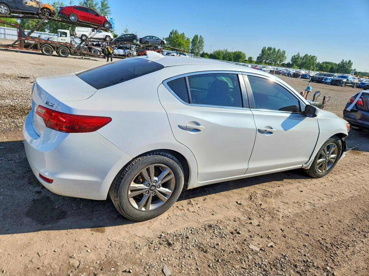 2013 Acura Ilx 20 Tech Белый vin: 19VDE1F73DE404395