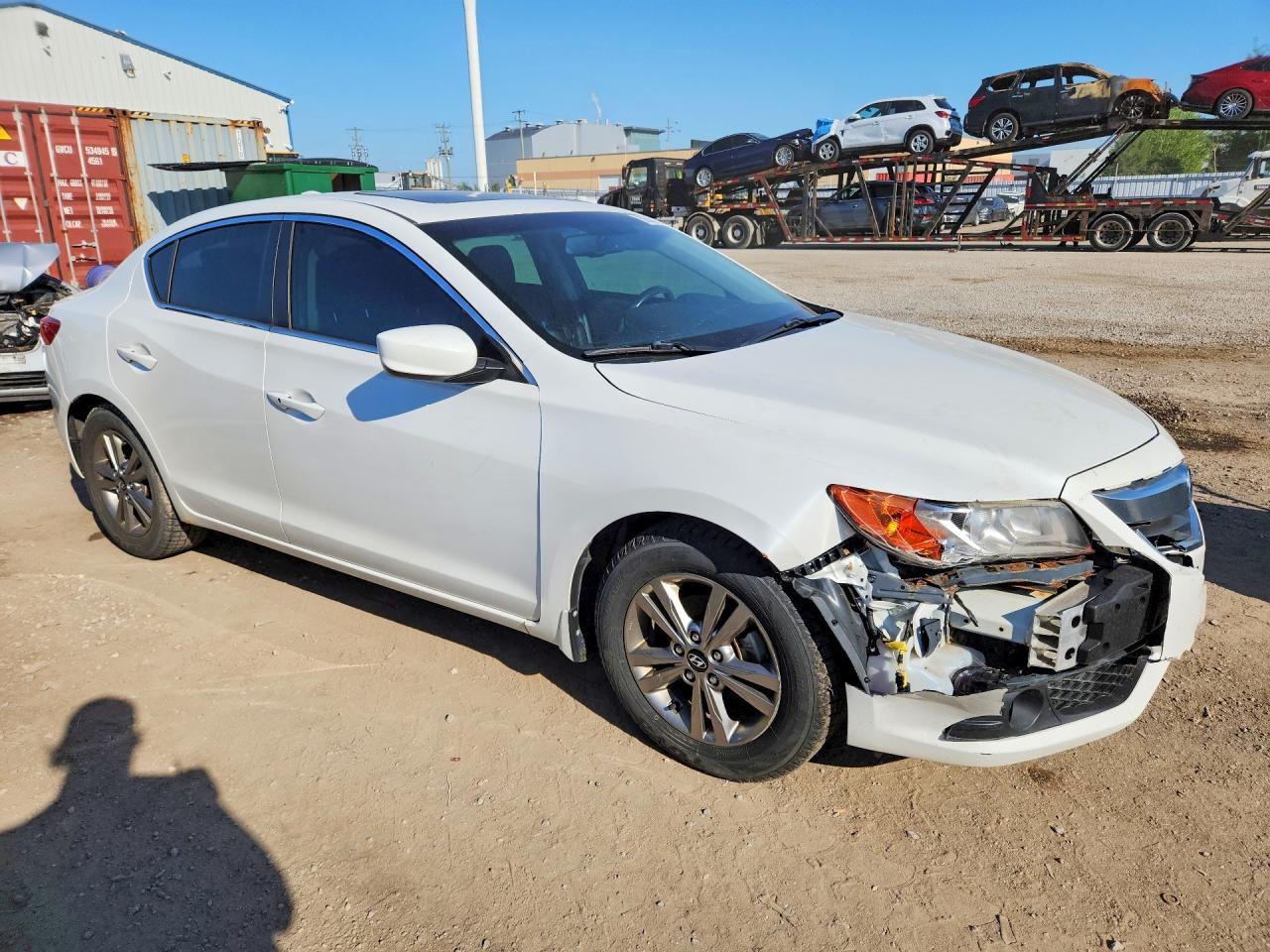 2013 Acura Ilx 20 Tech Белый vin: 19VDE1F73DE404395