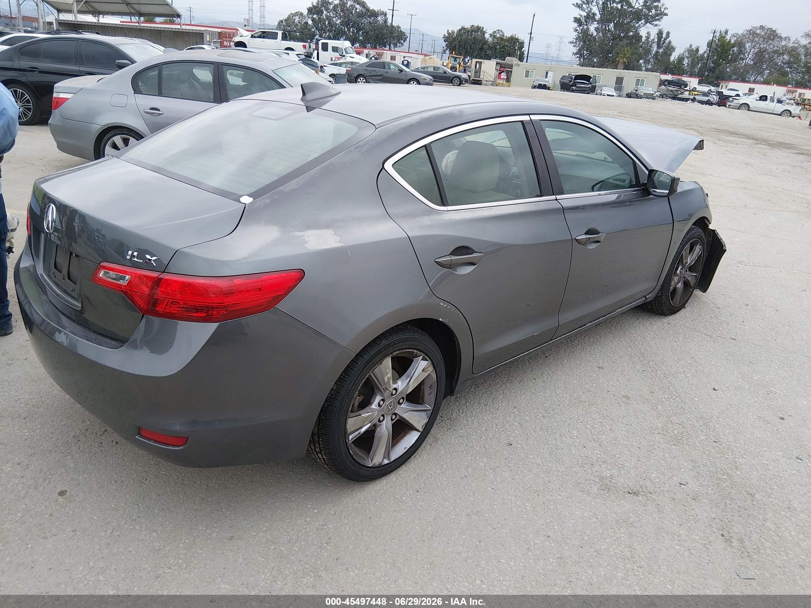 2014 Acura Ilx 2.0l Gray vin: 19VDE1F73EE004970