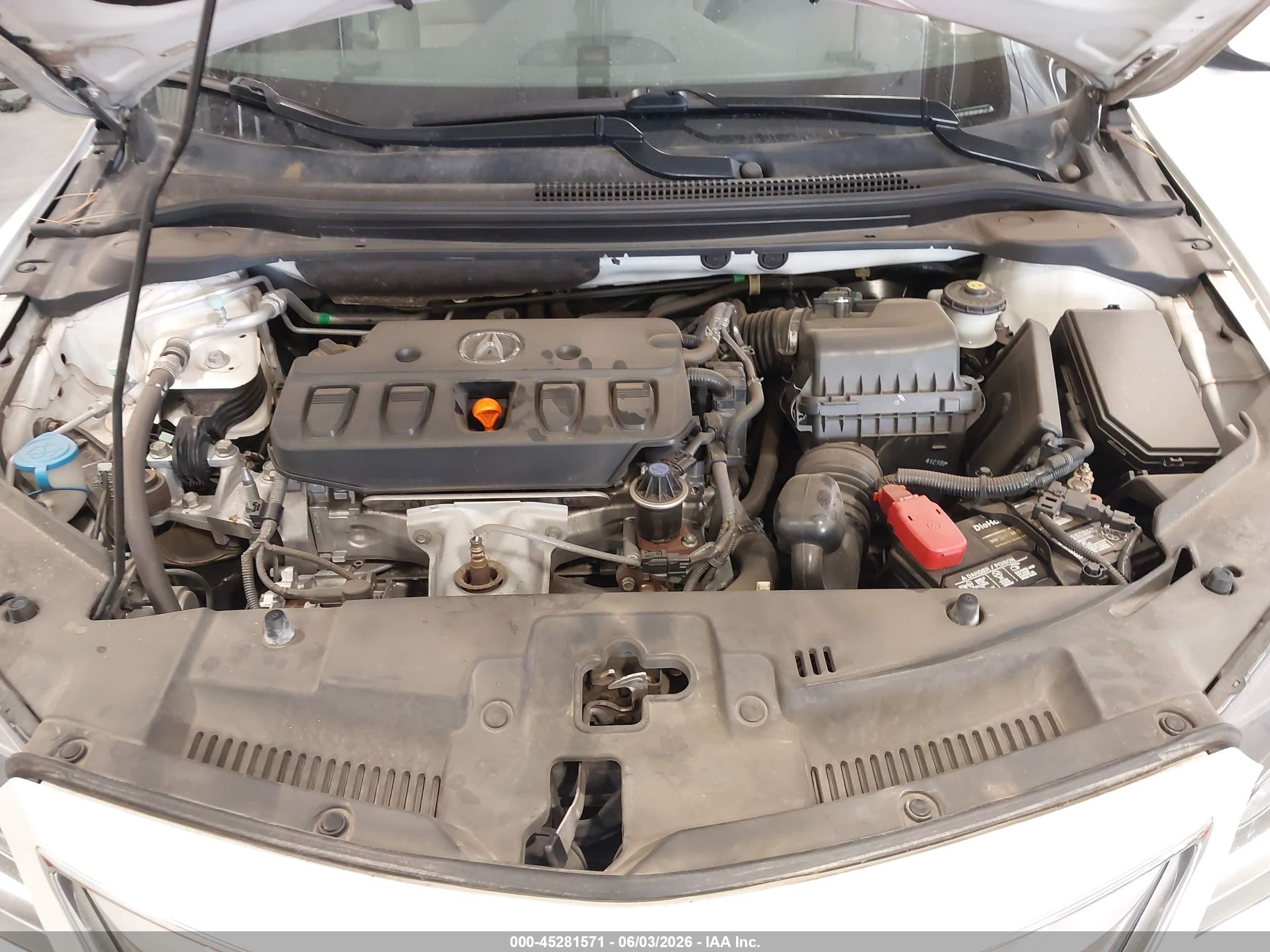 2014 Acura Ilx 2.0l White vin: 19VDE1F73EE014561