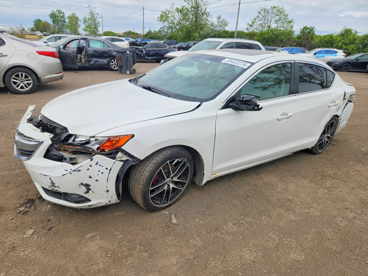 2014 Acura Ilx 20 Tech White vin: 19VDE1F73EE401501