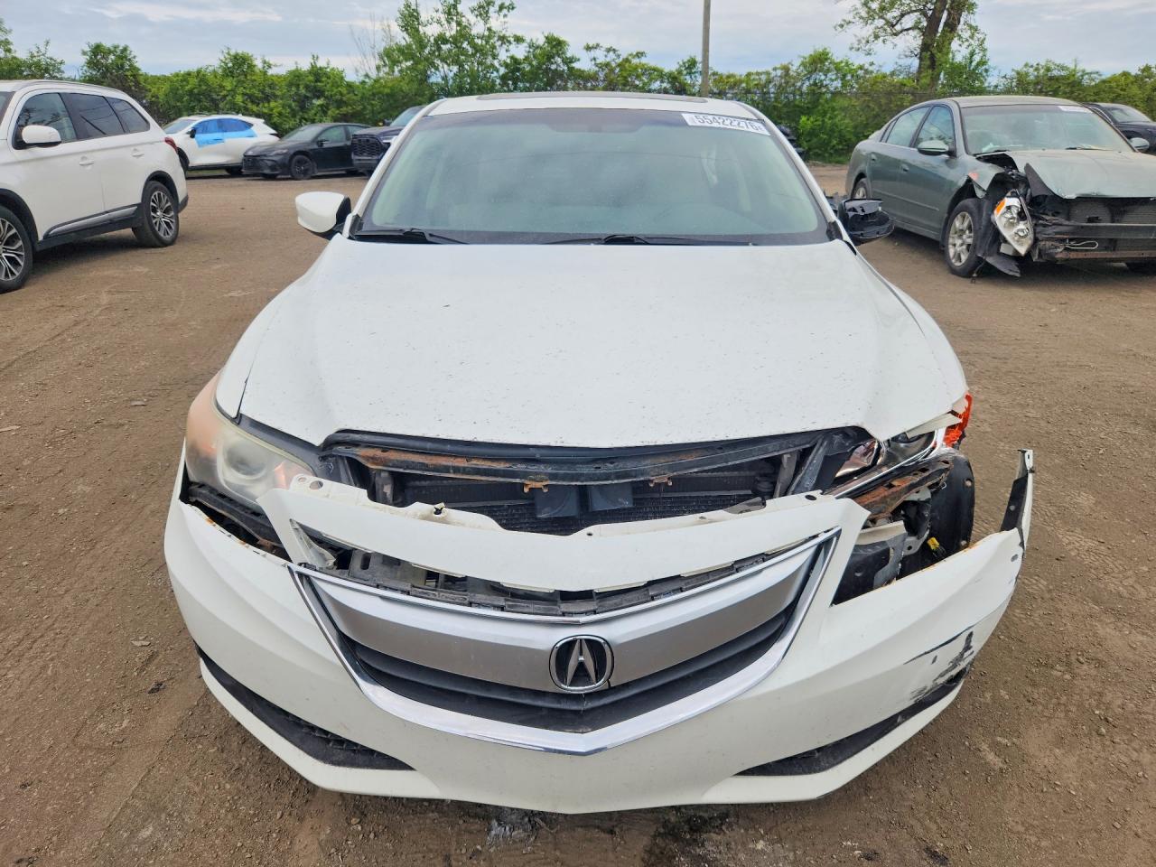 2014 Acura Ilx 20 Tech Белый vin: 19VDE1F73EE401501