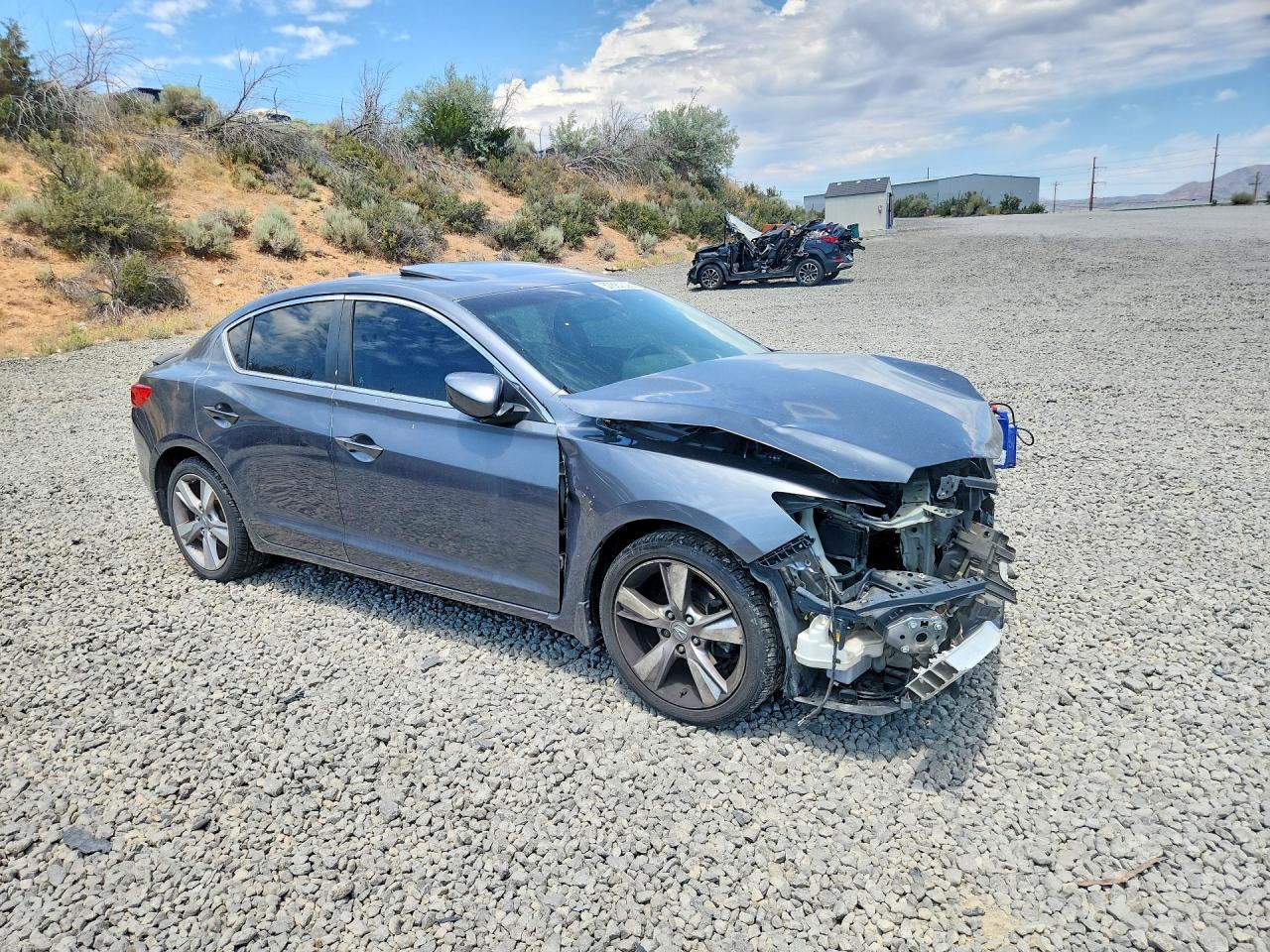 2013 Acura Ilx Charcoal vin: 19VDE1F74DE002059
