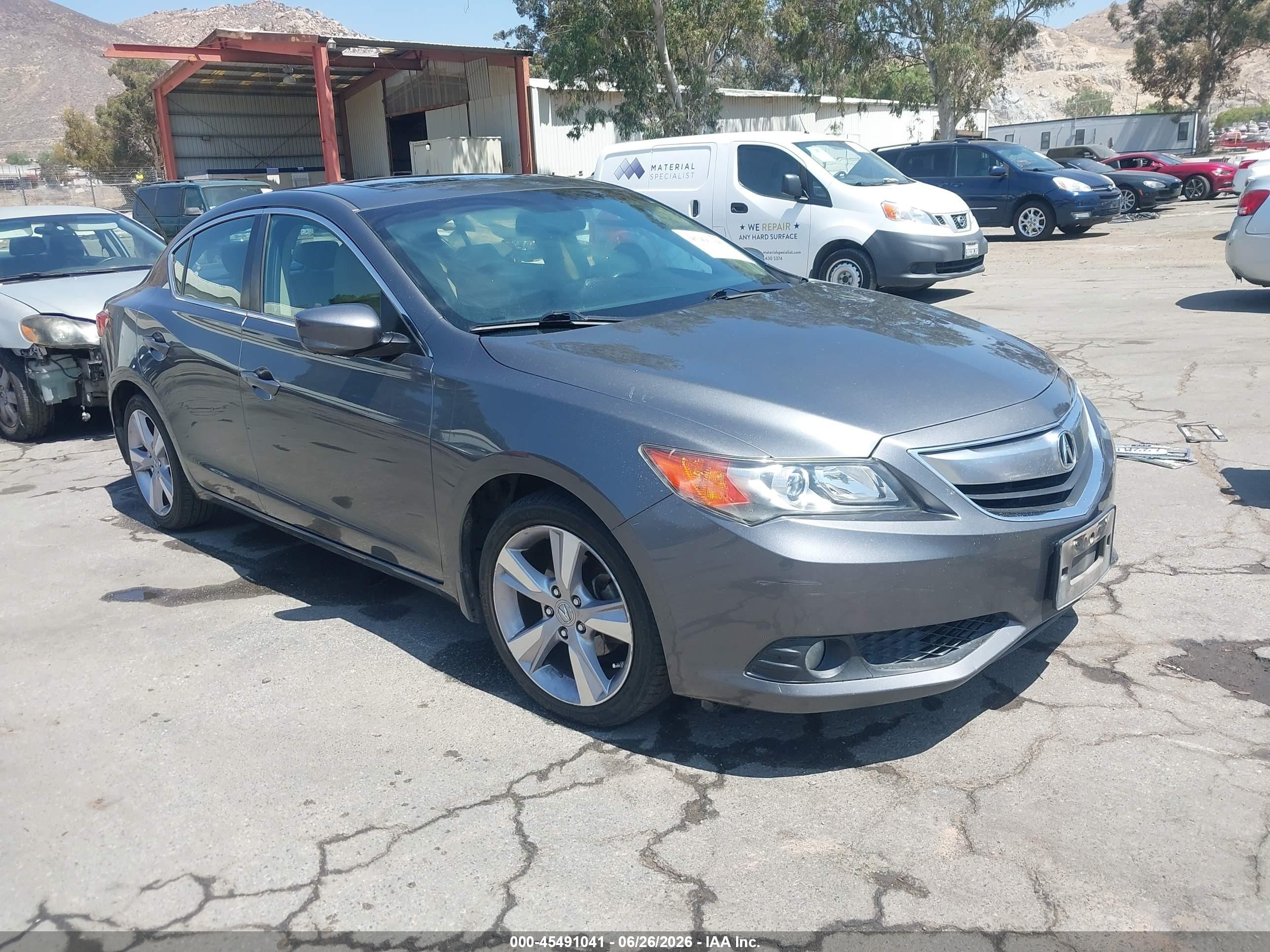 2013 Acura Ilx 2.0l Gray vin: 19VDE1F74DE007052