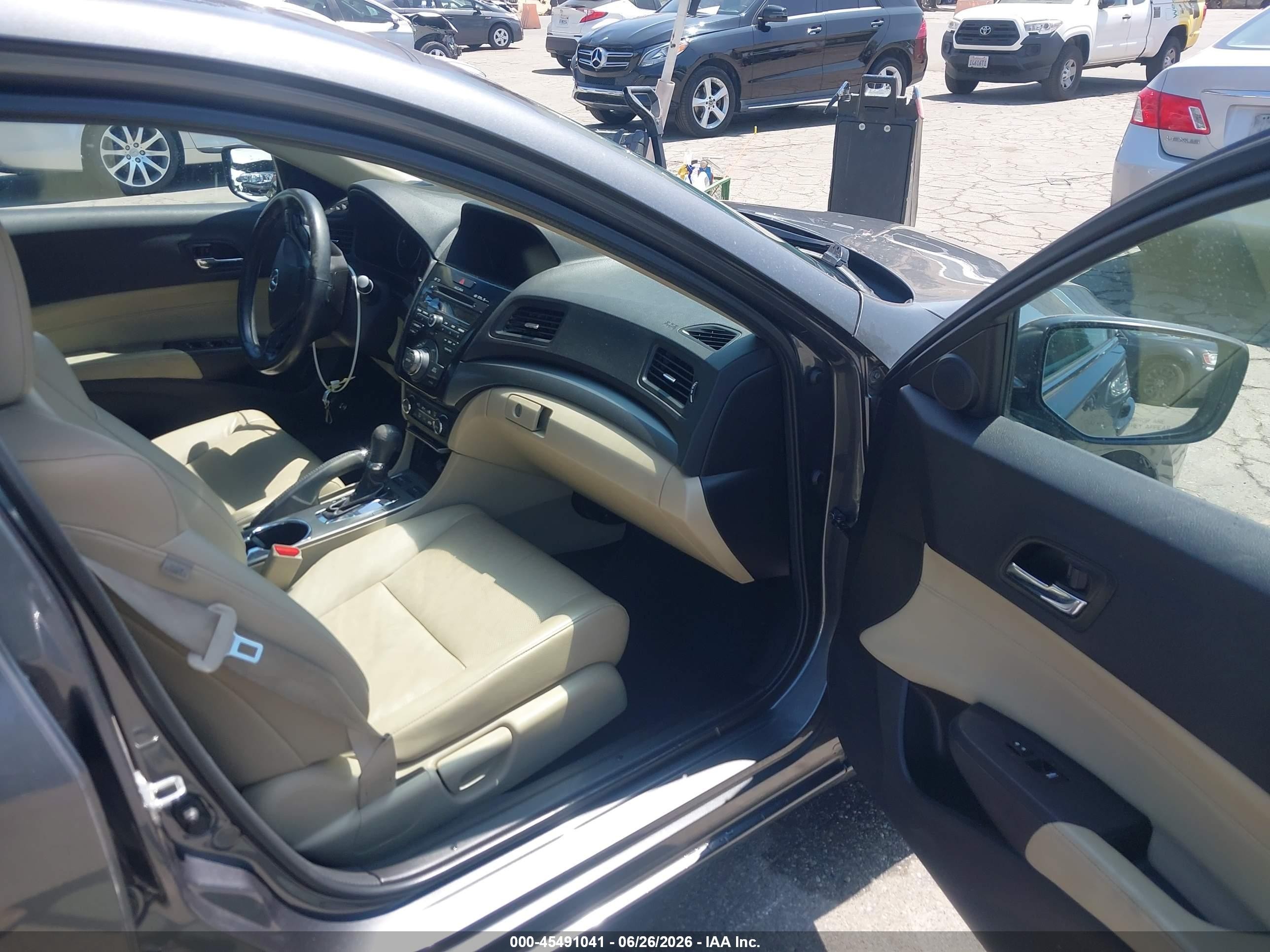2013 Acura Ilx 2.0l Gray vin: 19VDE1F74DE007052