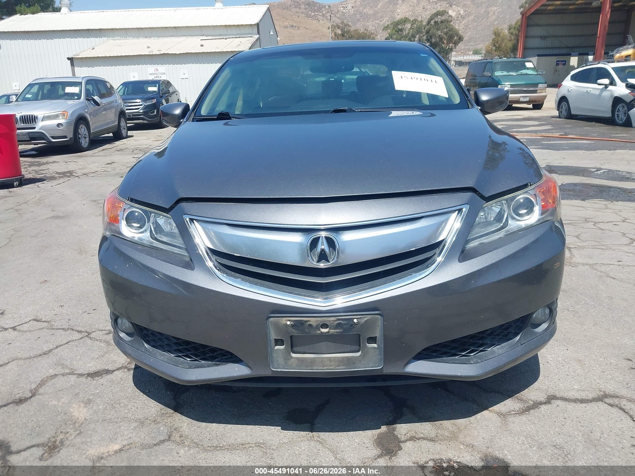 2013 Acura Ilx 2.0l Gray vin: 19VDE1F74DE007052