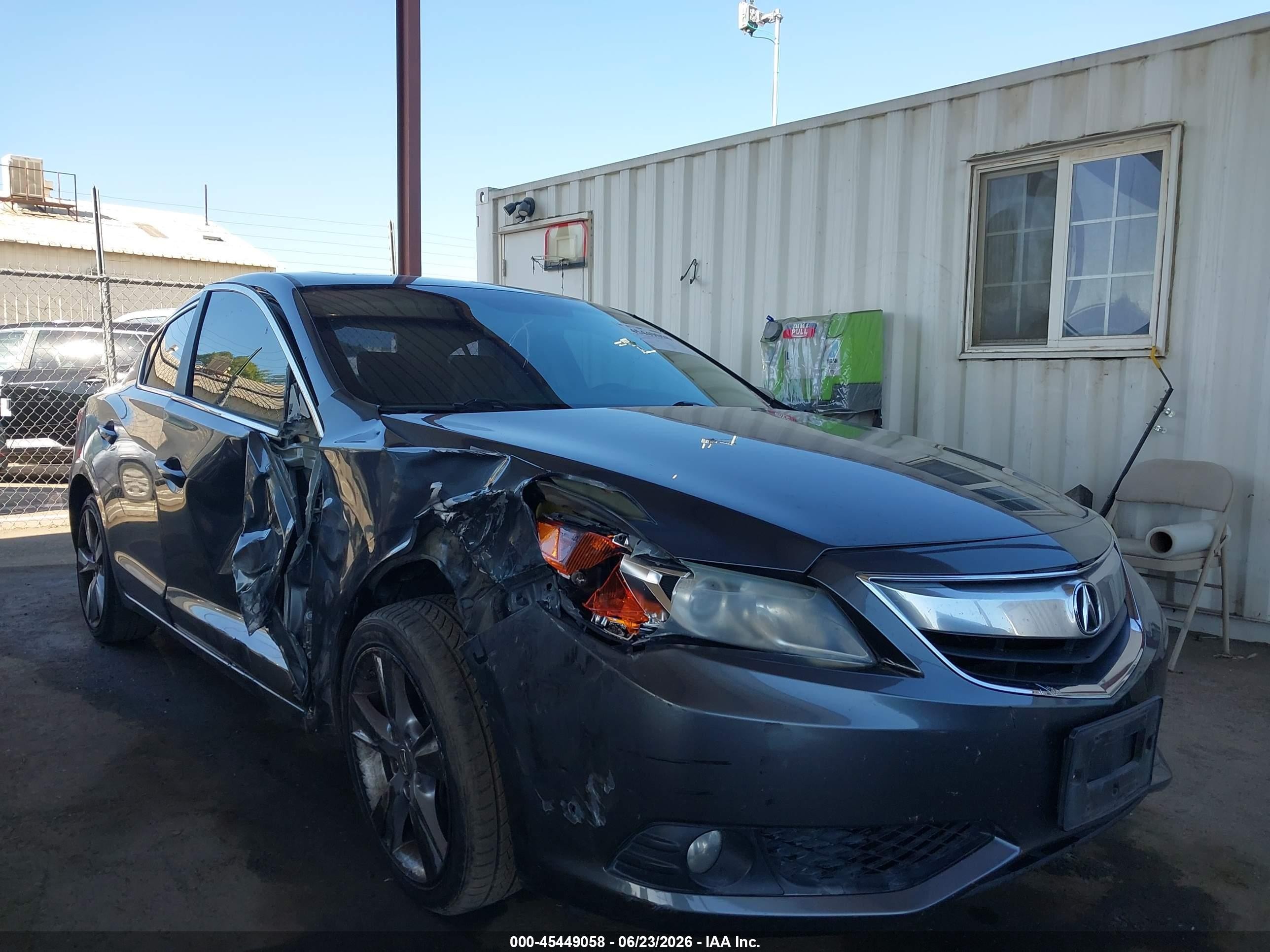 2014 Acura Ilx 2.0l Gray vin: 19VDE1F74EE007571