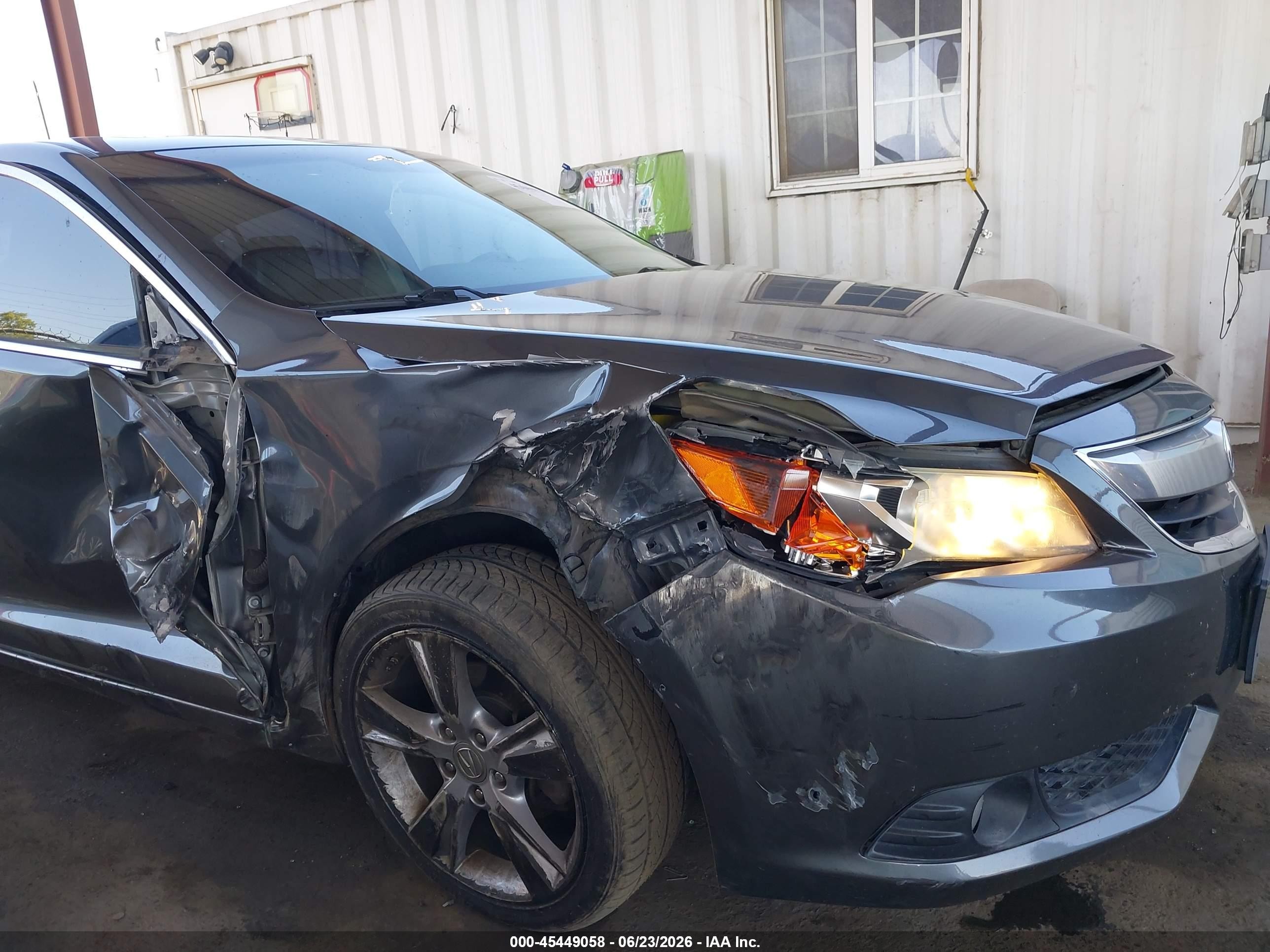 2014 Acura Ilx 2.0l Серый vin: 19VDE1F74EE007571