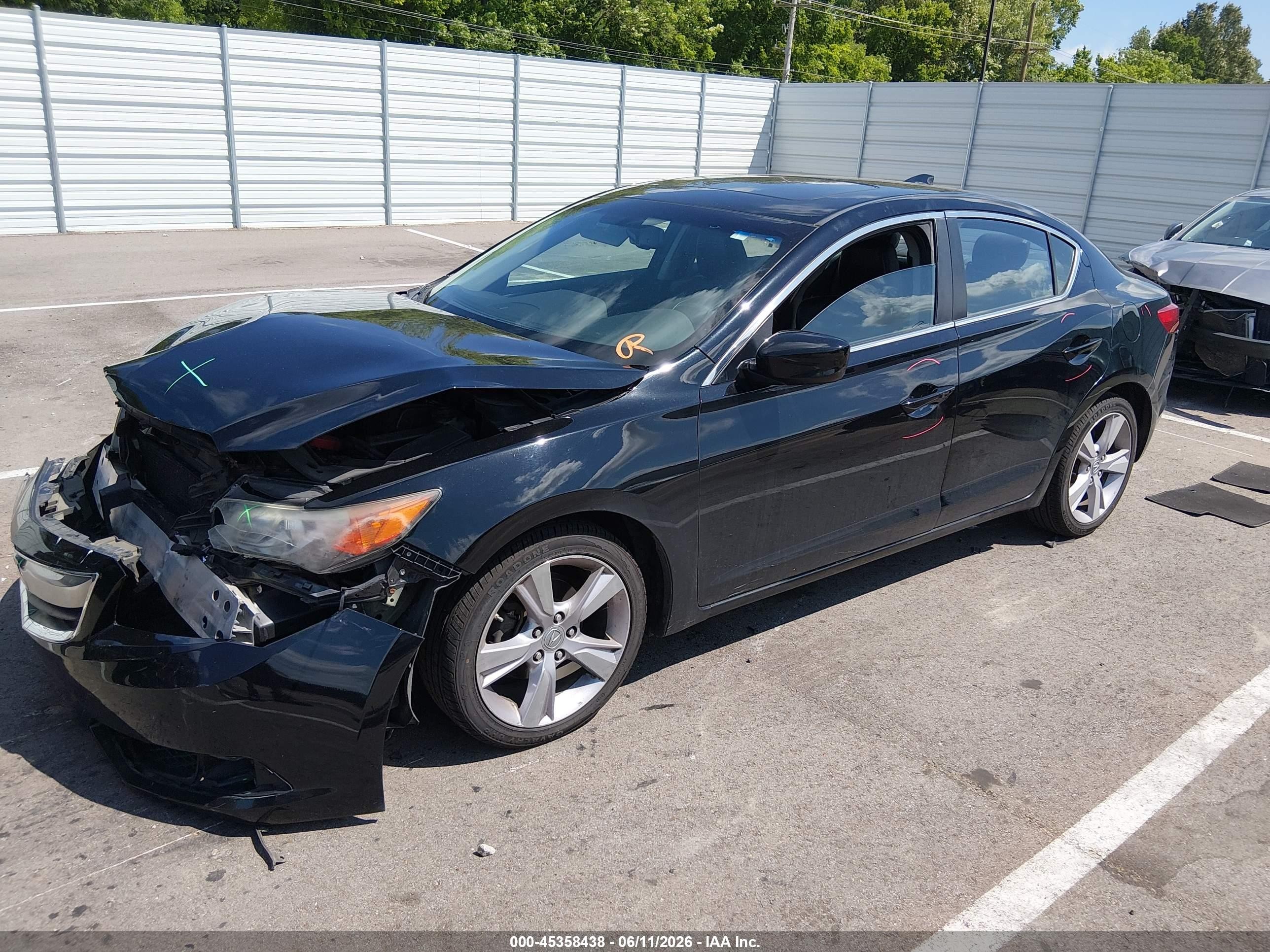 2015 Acura Ilx 2.0l Черный vin: 19VDE1F75FE010609